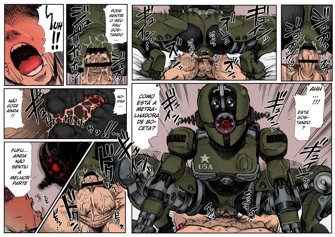 [Double Deck Seisakujo (Double Deck)] KILL'EM ALL! (Fallout 4) [Portuguese-BR] [Colorized] 이미지 번호 9