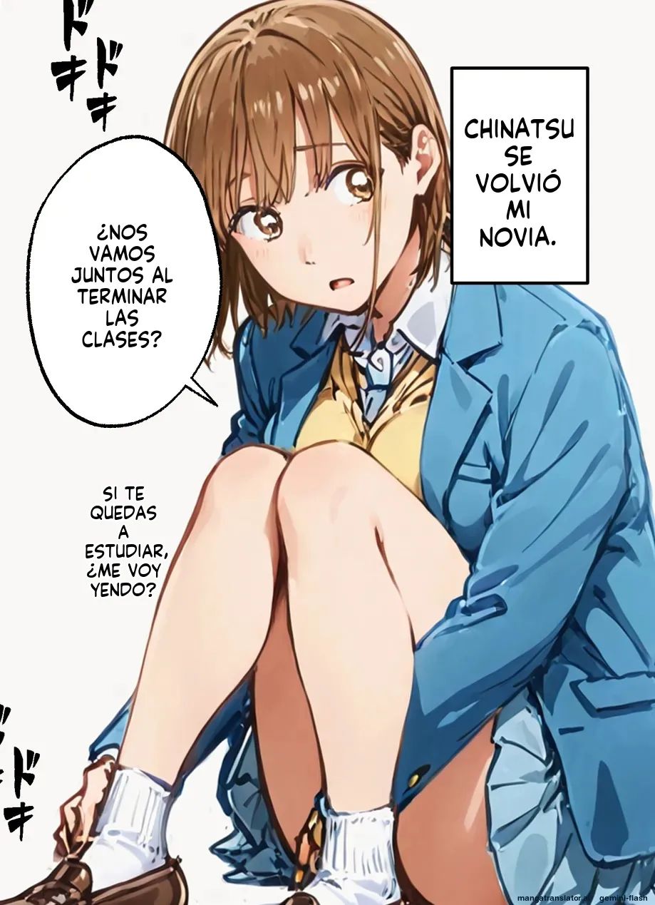 Echi no Hako yokkyu fuman no Chinatsu ga kyonyu o yurashite-chuu dashi netorare - 寝取られ三四郎 (Spanish) MTL 2eme image