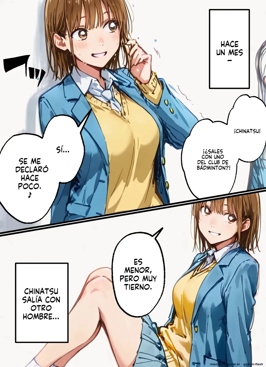 Echi no Hako yokkyu fuman no Chinatsu ga kyonyu o yurashite-chuu dashi netorare - 寝取られ三四郎 (Spanish) MTL 6eme image