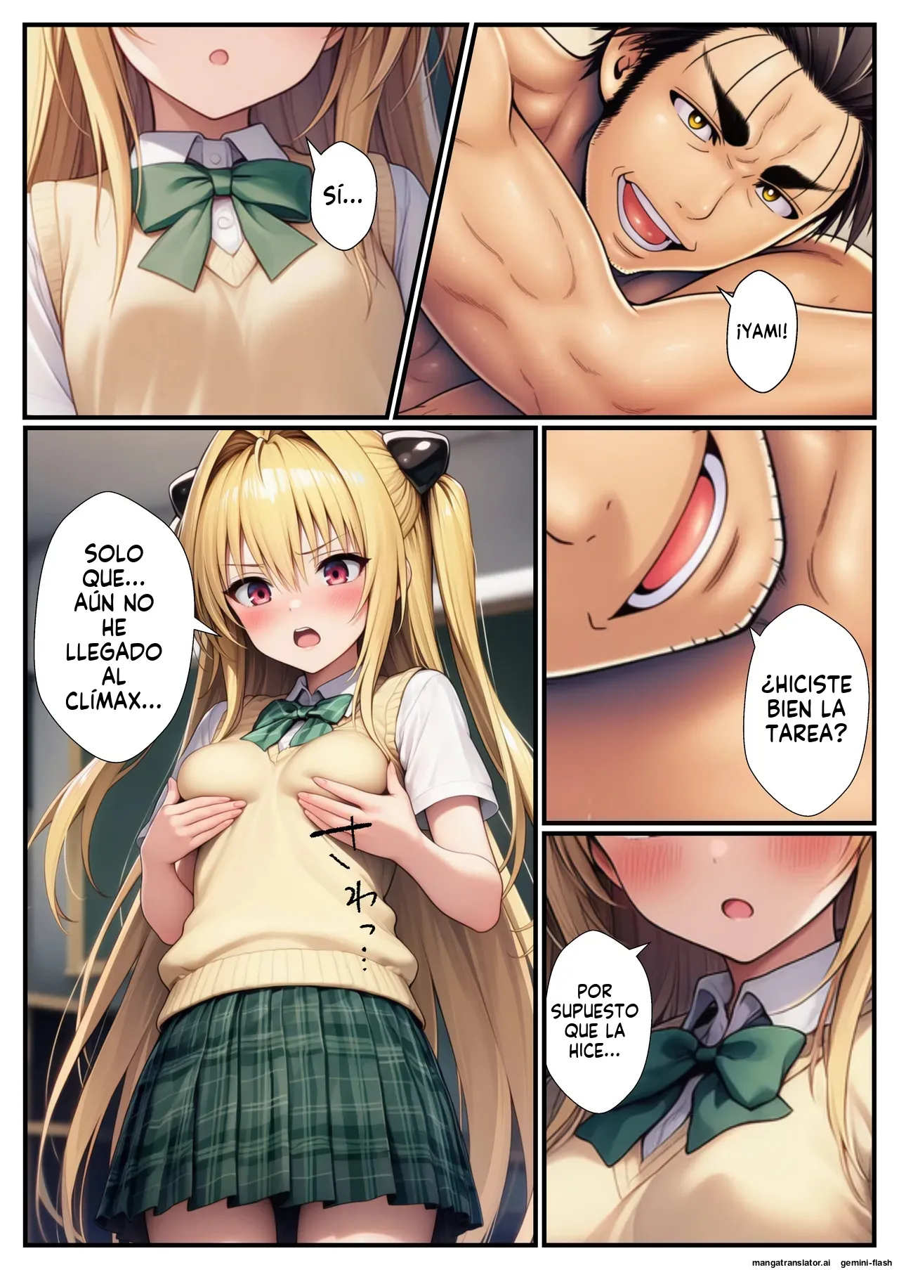 Ecchi Na Jugyou De Hiroin 5 Hito O Haramase Ru Hanashi - 外出し失敗 (Spanish) MTL 30eme image