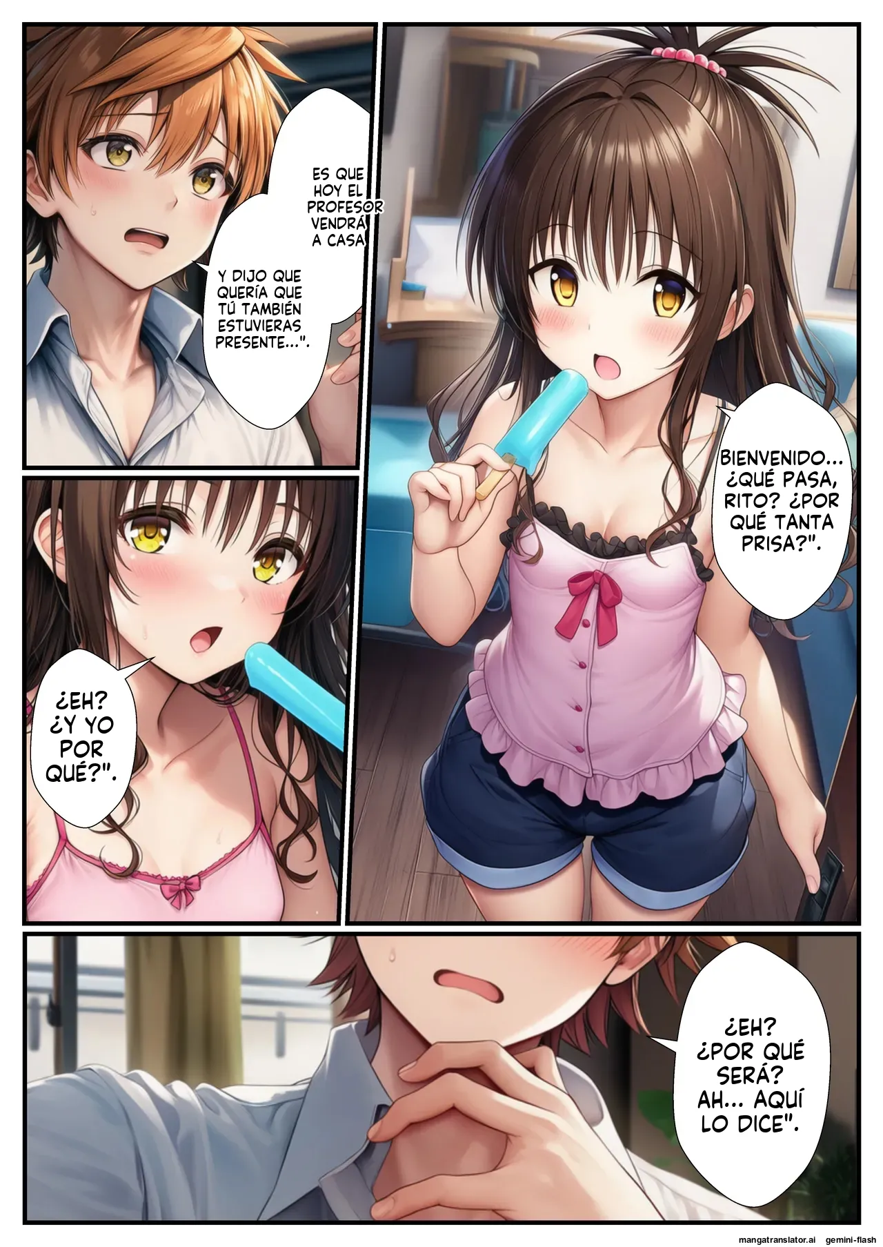 Ecchi Na Jugyou De Hiroin 5 Hito O Haramase Ru Hanashi - 外出し失敗 (Spanish) MTL 62eme image