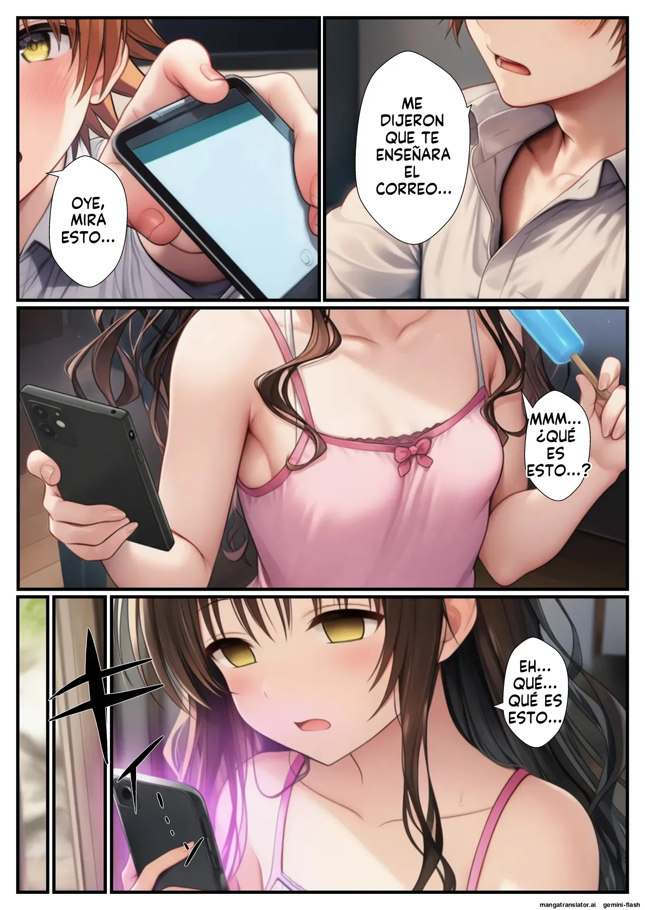 Ecchi Na Jugyou De Hiroin 5 Hito O Haramase Ru Hanashi - 外出し失敗 (Spanish) MTL 63eme image