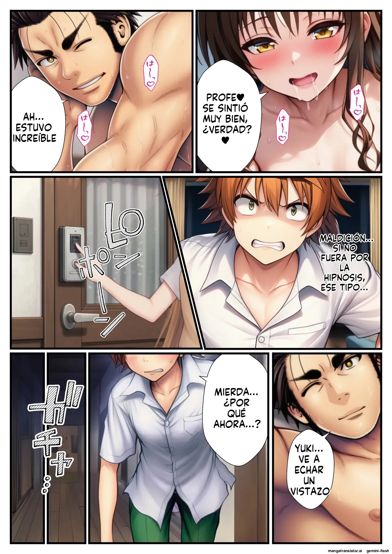 Ecchi Na Jugyou De Hiroin 5 Hito O Haramase Ru Hanashi - 外出し失敗 (Spanish) MTL 79eme image