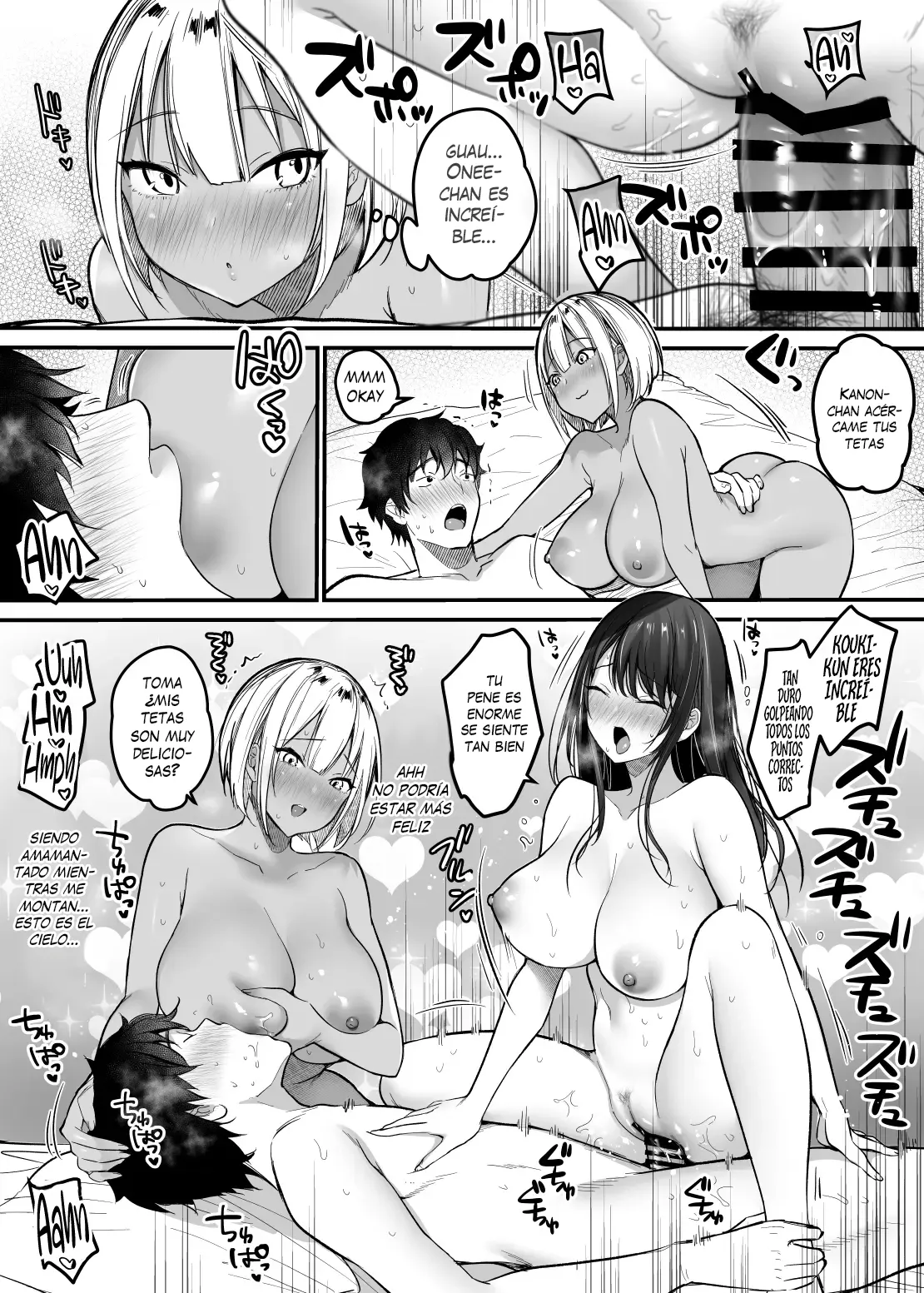 [Super Ichigo-chan (Misaoka)] Sex Closet 3 ~Torio♥~｜Sex Closet 3 ~Trio♥~ [Spanish] [KZ Scan] 图片编号 48