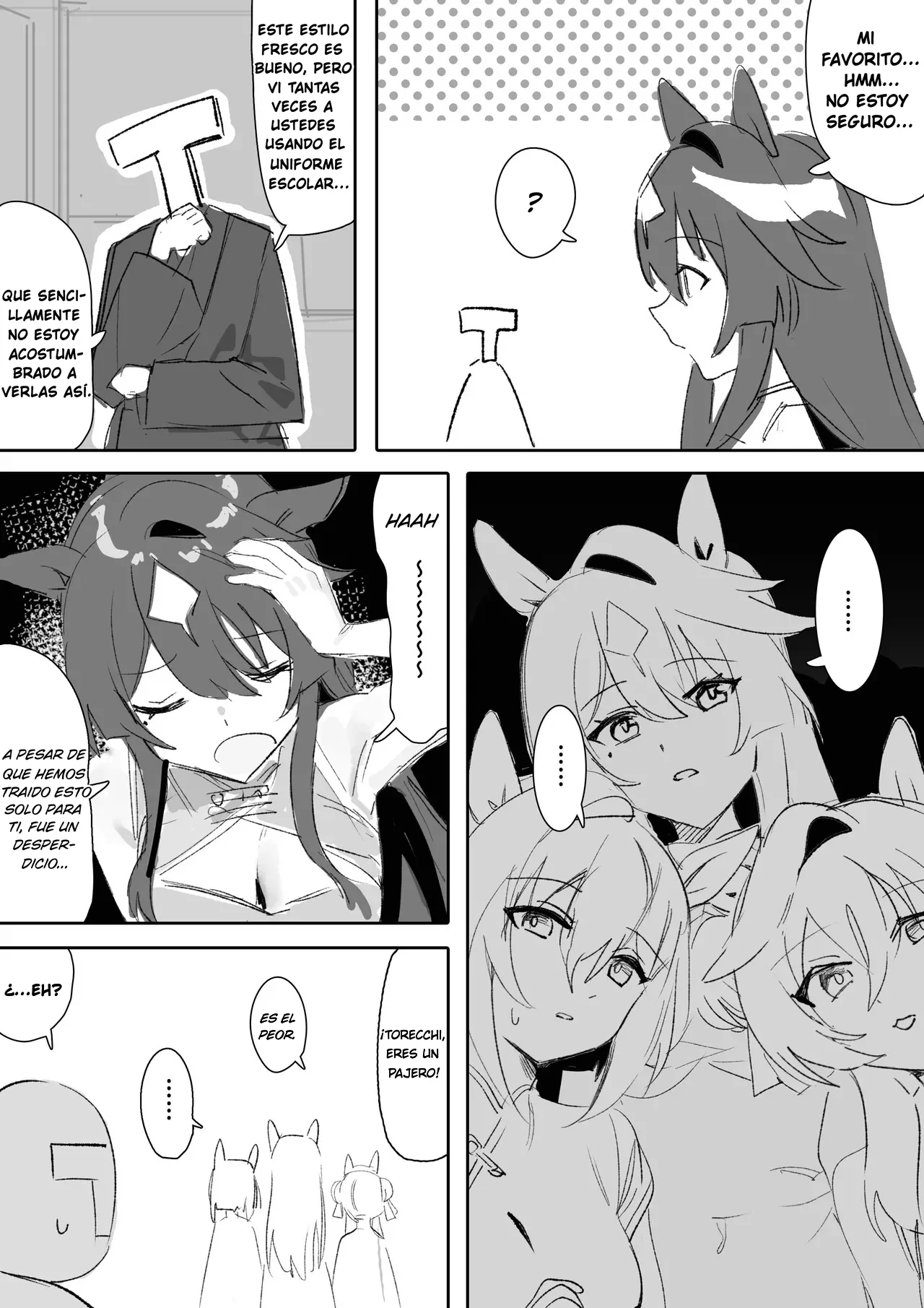 [Awei] Marine Blue [Part 2]｜Azul Marino [Parte 2] (Uma Musume Pretty Derby) [Spanish] [SigmaDeltaXD] [Decensored] изображение № 6