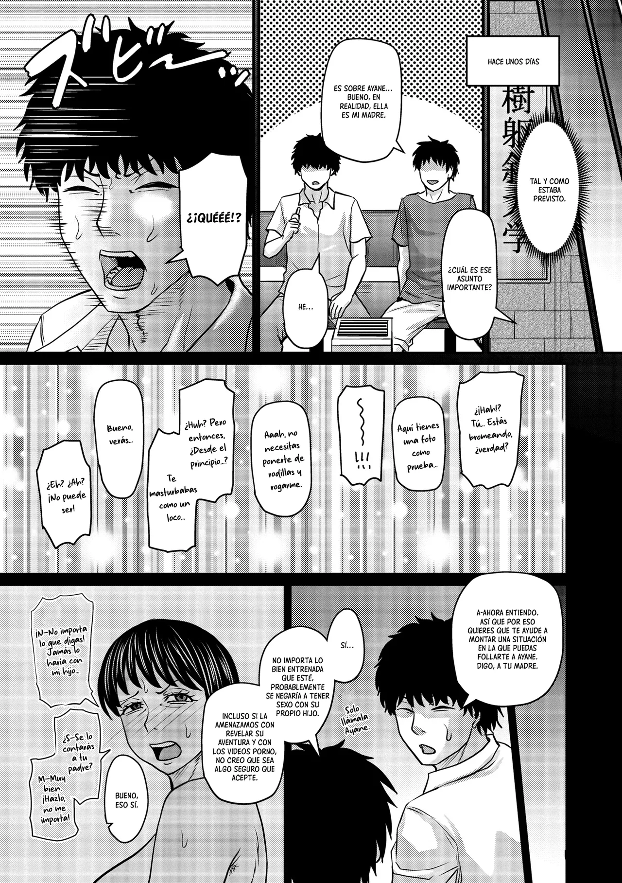 [Jirou] Jukujo Suki na Ore no Atarashii Tobira | La Nueva Puerta del Amante de Milfs [Spanish] [Daraku Hotel] [Digital] Bildnummer 27