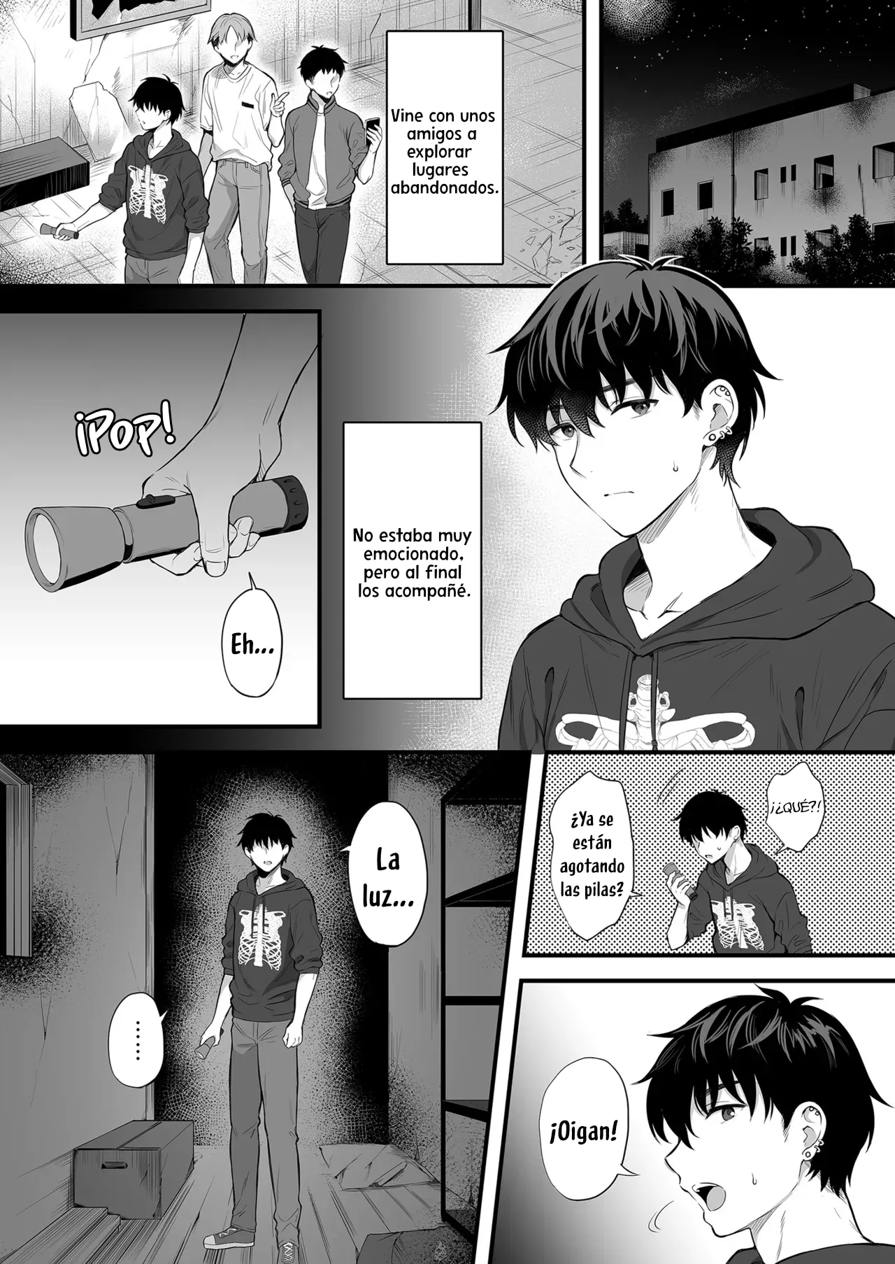 [Ameno Shigure] Haikyo de Jirai Joshi to Yonaka Juu Nakadashi Sex shita Hanashi 01 Bildnummer 2