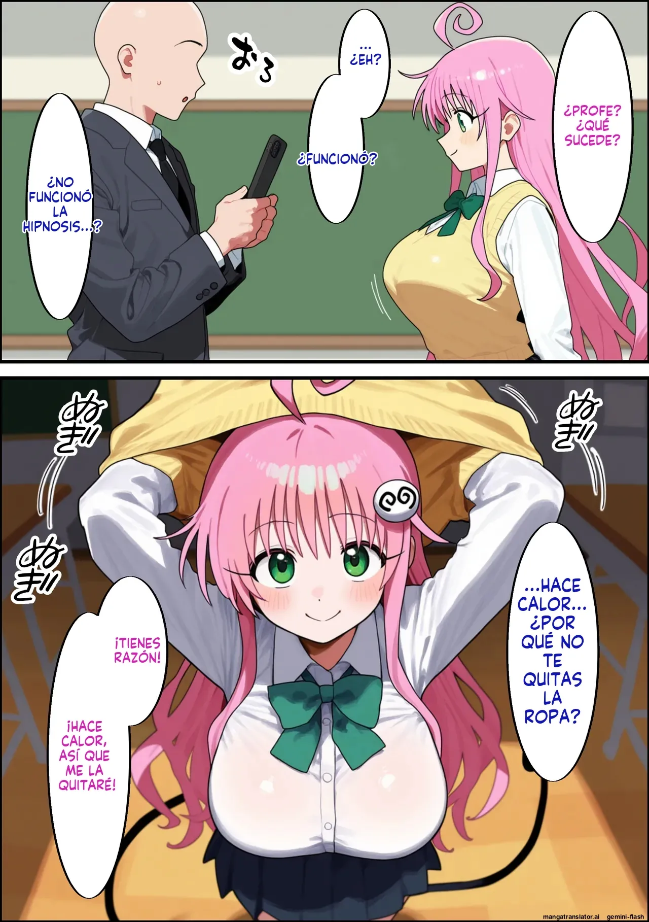 Saimin apuri de momo to rara o sen'nō shite netotte harama seru ~tsu! - あちちハウス (Spanish) MTL 5eme image