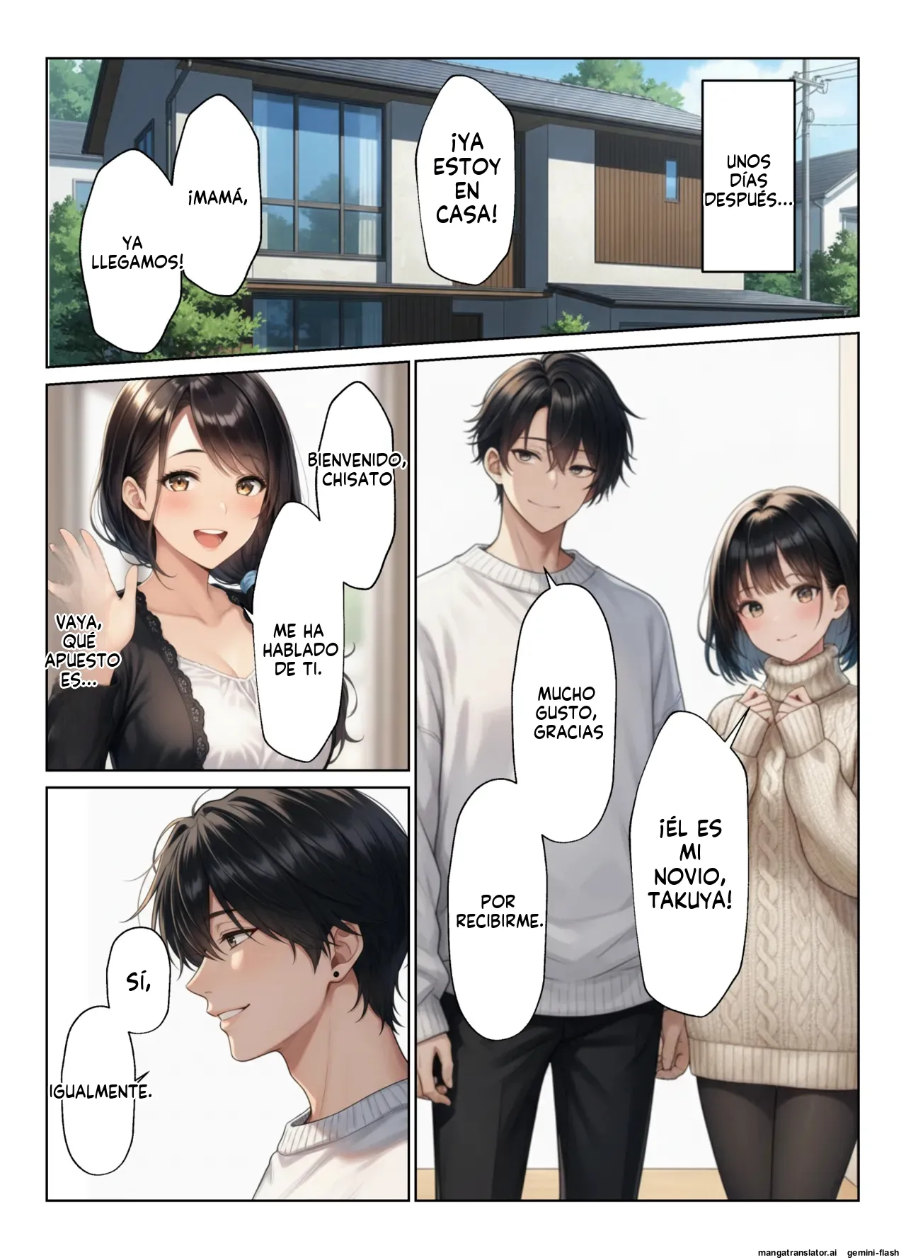 Kindan no oyakodonburi haremusekkusu de oyako o haramaseta-banashi - ヌキっぱなし (Spanish) MTL imagen número 9