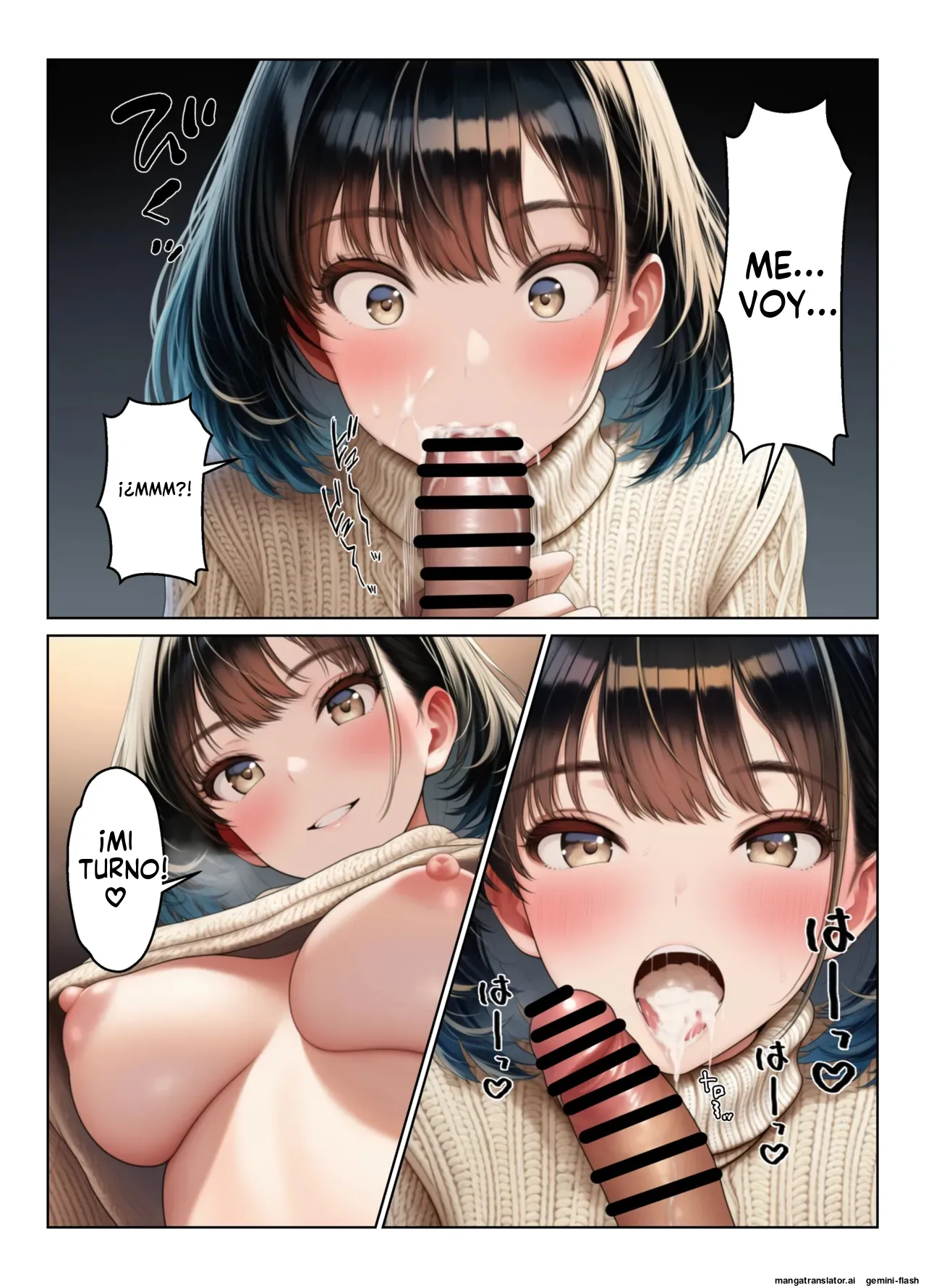 Kindan no oyakodonburi haremusekkusu de oyako o haramaseta-banashi - ヌキっぱなし (Spanish) MTL imagen número 13