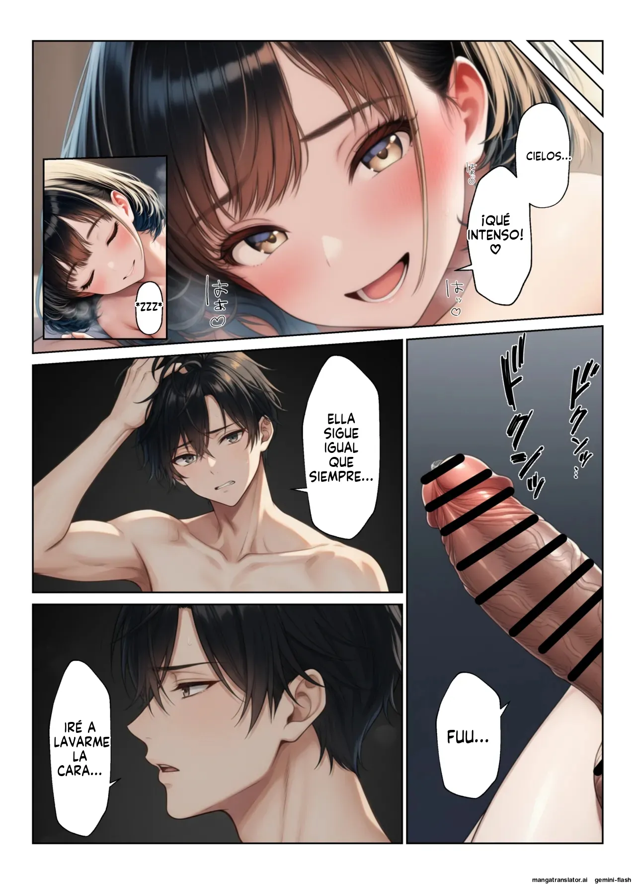 Kindan no oyakodonburi haremusekkusu de oyako o haramaseta-banashi - ヌキっぱなし (Spanish) MTL imagen número 17