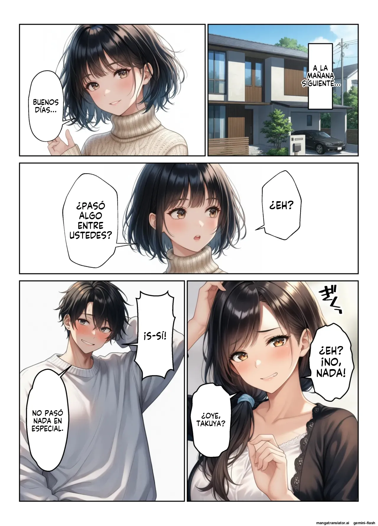 Kindan no oyakodonburi haremusekkusu de oyako o haramaseta-banashi - ヌキっぱなし (Spanish) MTL imagen número 21