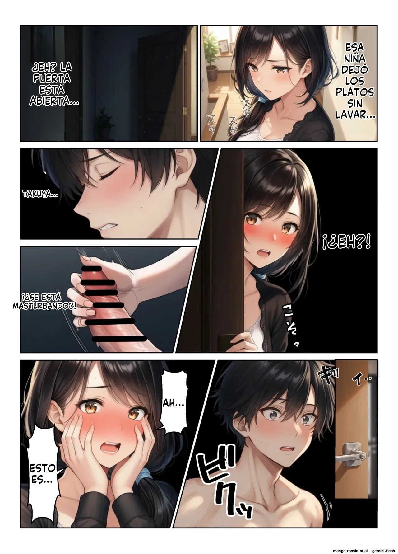 Kindan no oyakodonburi haremusekkusu de oyako o haramaseta-banashi - ヌキっぱなし (Spanish) MTL imagen número 26