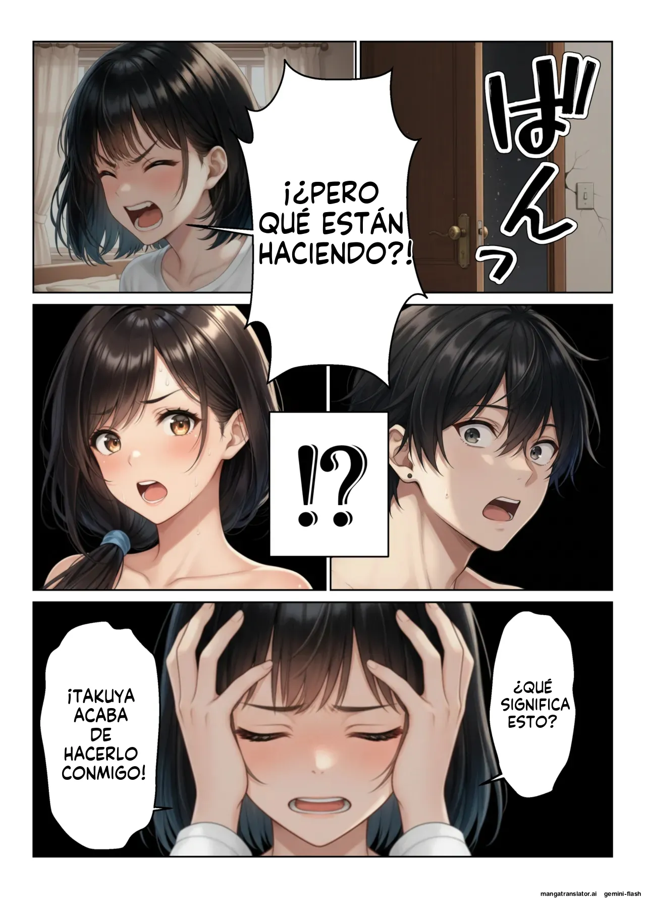 Kindan no oyakodonburi haremusekkusu de oyako o haramaseta-banashi - ヌキっぱなし (Spanish) MTL imagen número 51