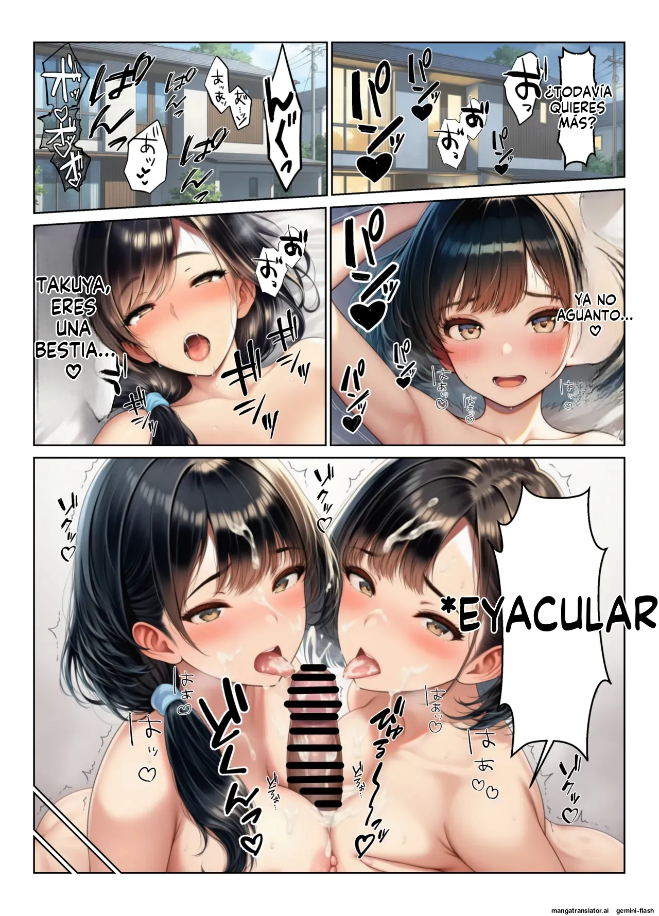 Kindan no oyakodonburi haremusekkusu de oyako o haramaseta-banashi - ヌキっぱなし (Spanish) MTL imagen número 76