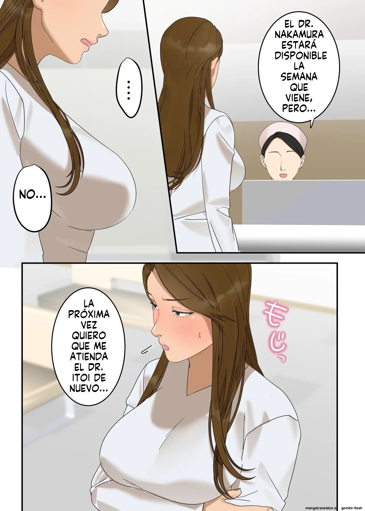 Ki no tsuyoi hitodzuma ga jīsan ishi ni mesu ochi ninshin suru made (Spanish) MTL 27eme image