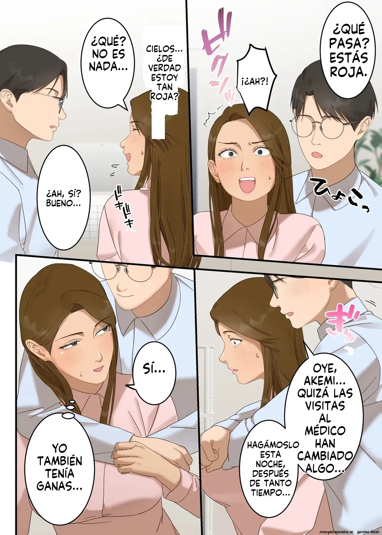 Ki no tsuyoi hitodzuma ga jīsan ishi ni mesu ochi ninshin suru made (Spanish) MTL 29eme image