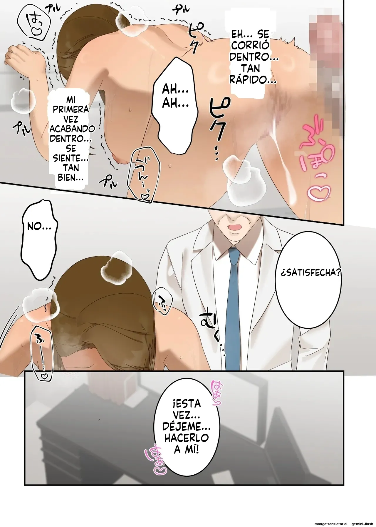 Ki no tsuyoi hitodzuma ga jīsan ishi ni mesu ochi ninshin suru made (Spanish) MTL 49eme image