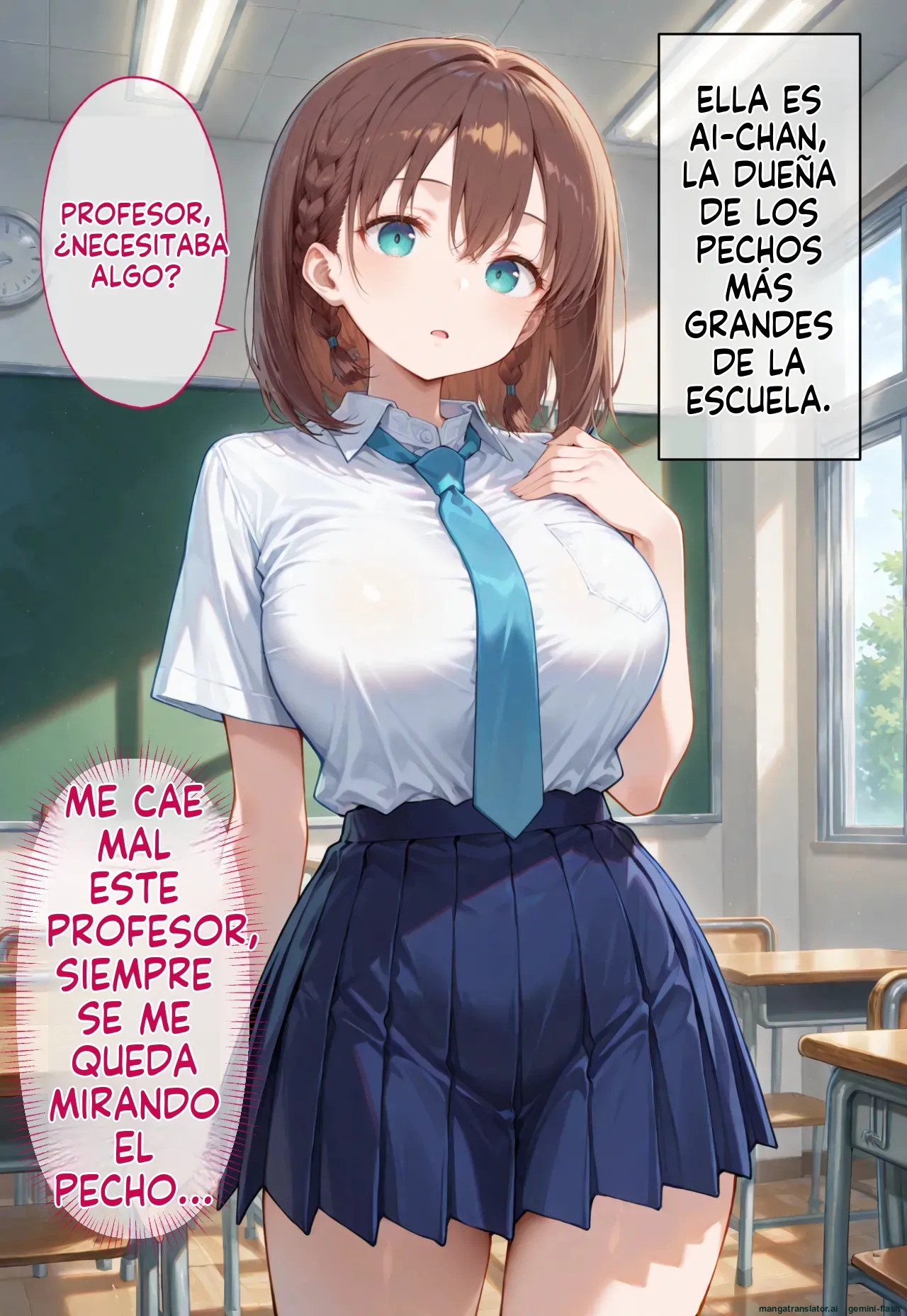 Hypnotized Tawawa Girl all cuckolded and impregnated - Brute (Spanish) MTL 4eme image