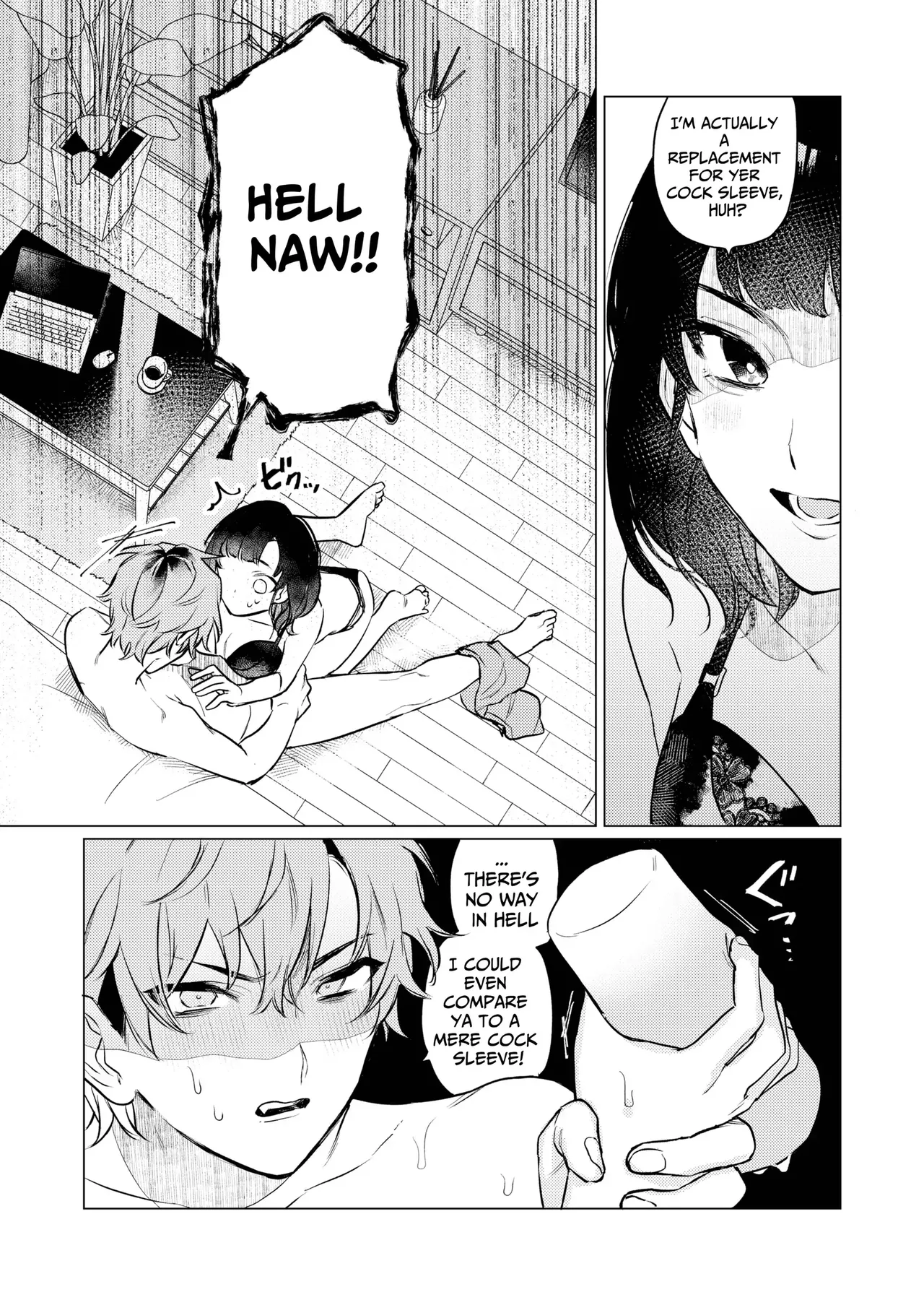 [THE WAIDAN (Sugino, Yasuda Meshimeshi)] Onaho nanka ni makehen mon! | I Ain't Losin' To Some Cock Sleeve! [English] [Nameless] [Digital] numero di immagine  28