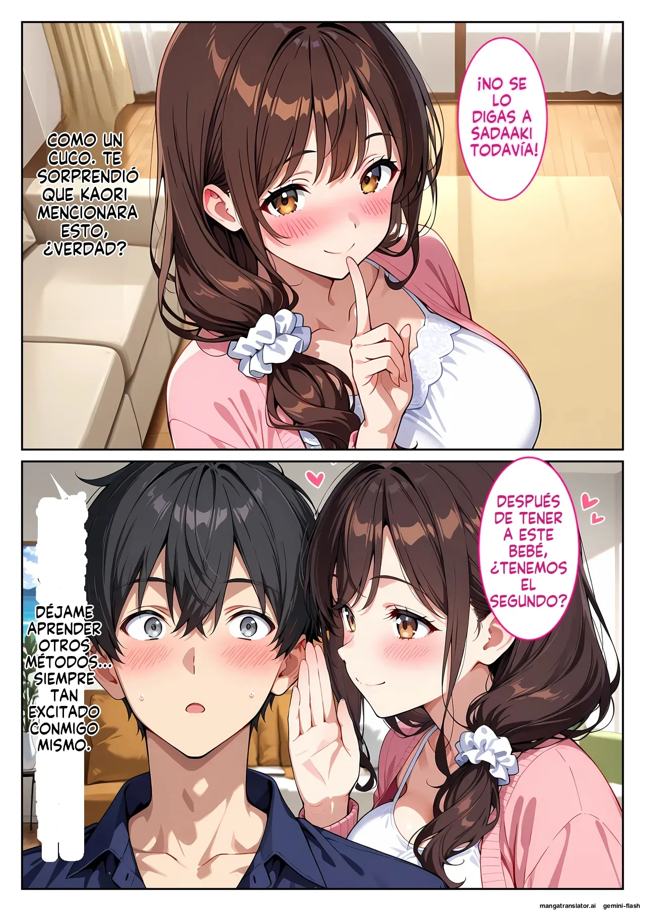 Yujin no bakunyu tsuma ni yuwaku sa rete omowazu harama seta hanashi (Spanish) MTL 46eme image