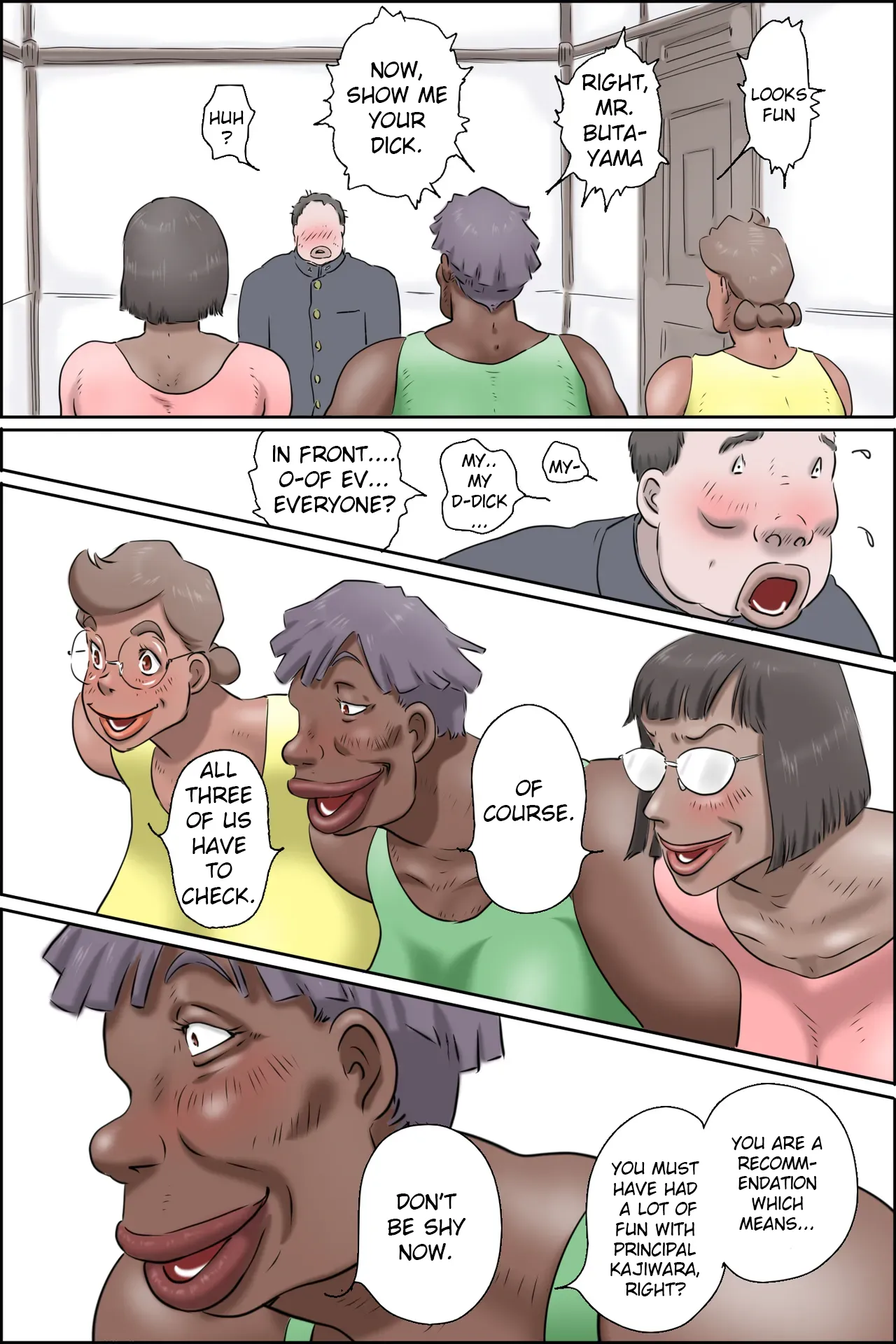 [Zenmai Kourogi] Butayama is a special recommendation (eng) Butayama kimiha tokubetsu suisen waku image number 11