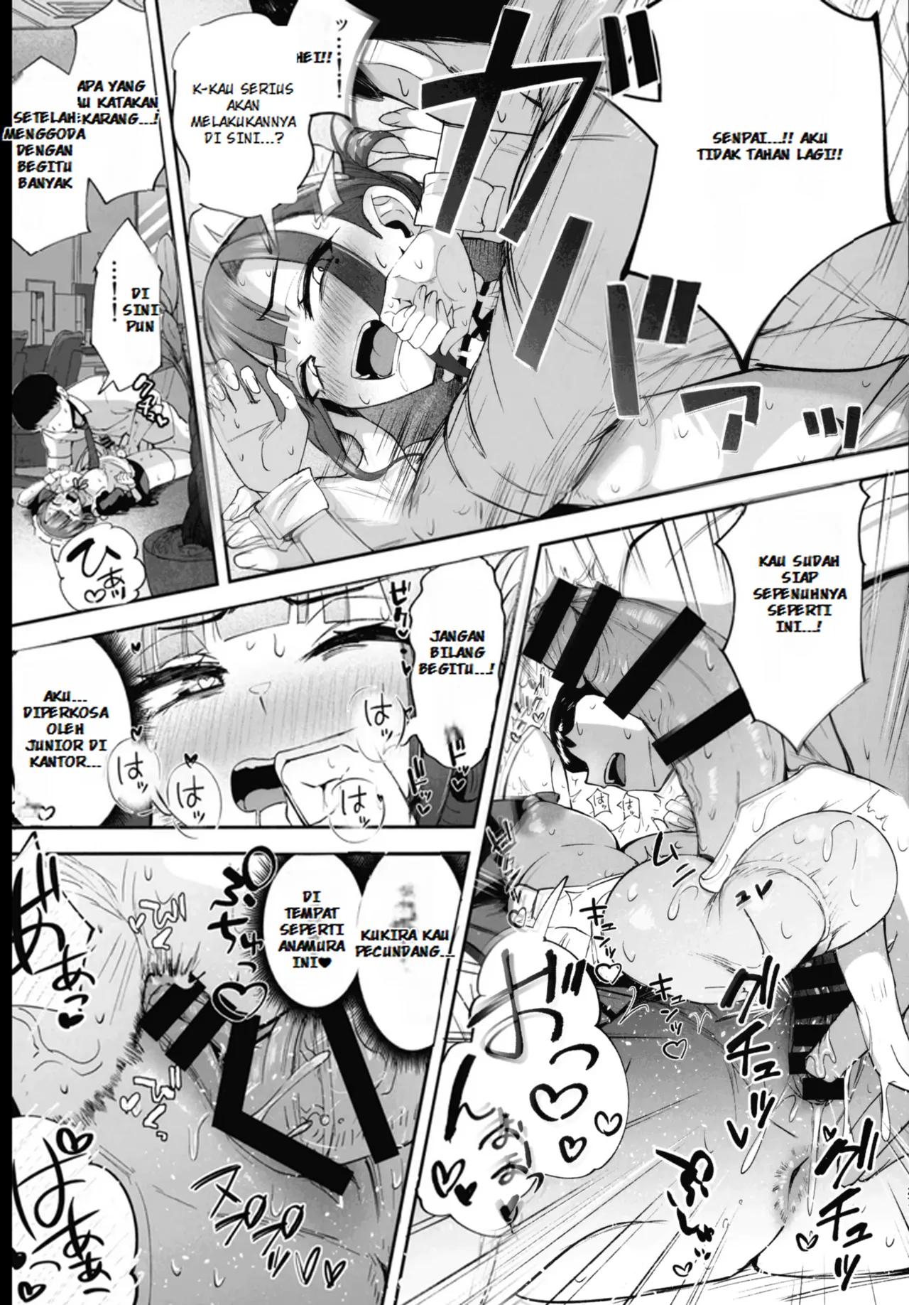 Cinta Terlarang Di Kantor Dengan Saori Senpai Si Futanari OL imagen número 26