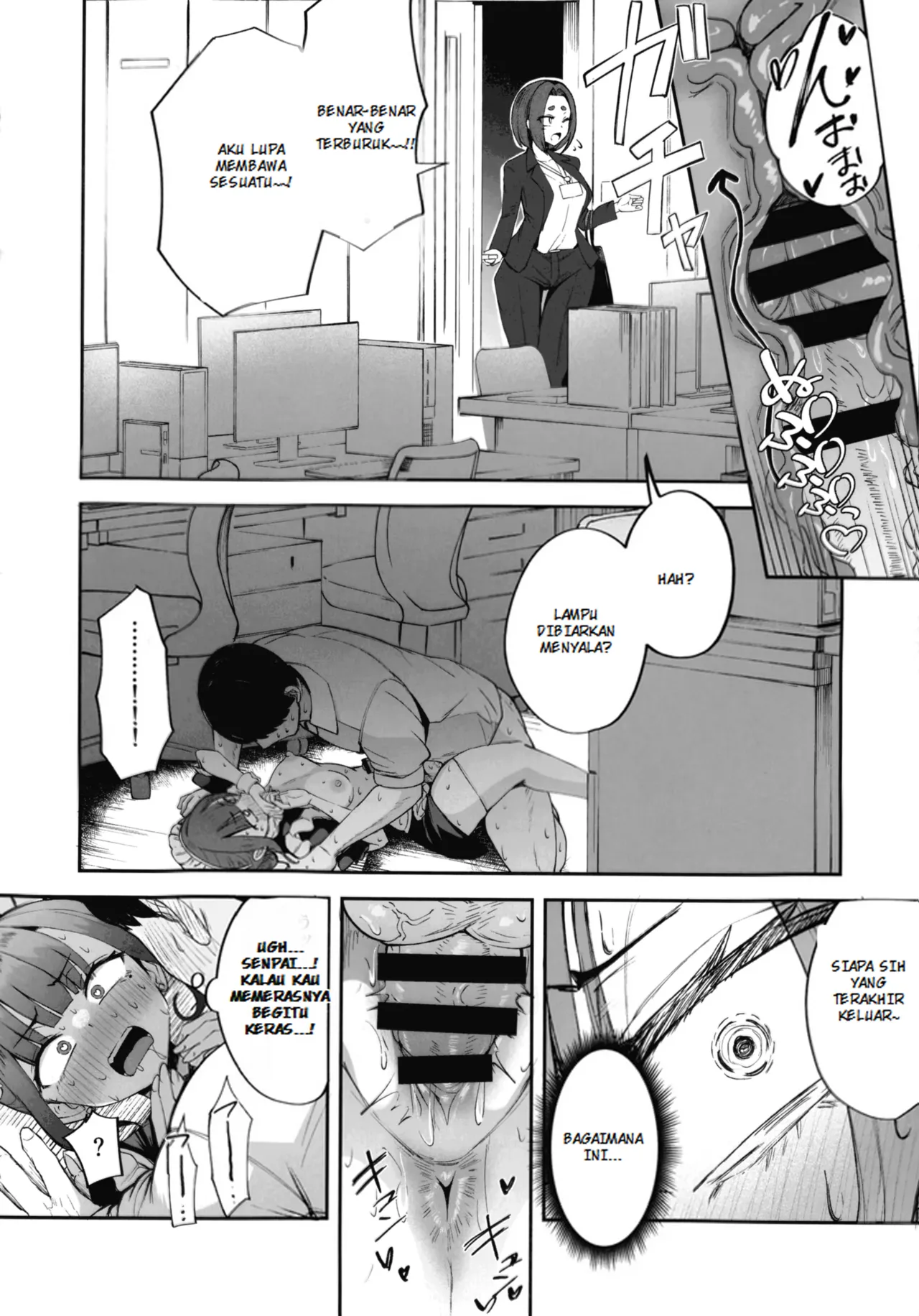 Cinta Terlarang Di Kantor Dengan Saori Senpai Si Futanari OL imagen número 27