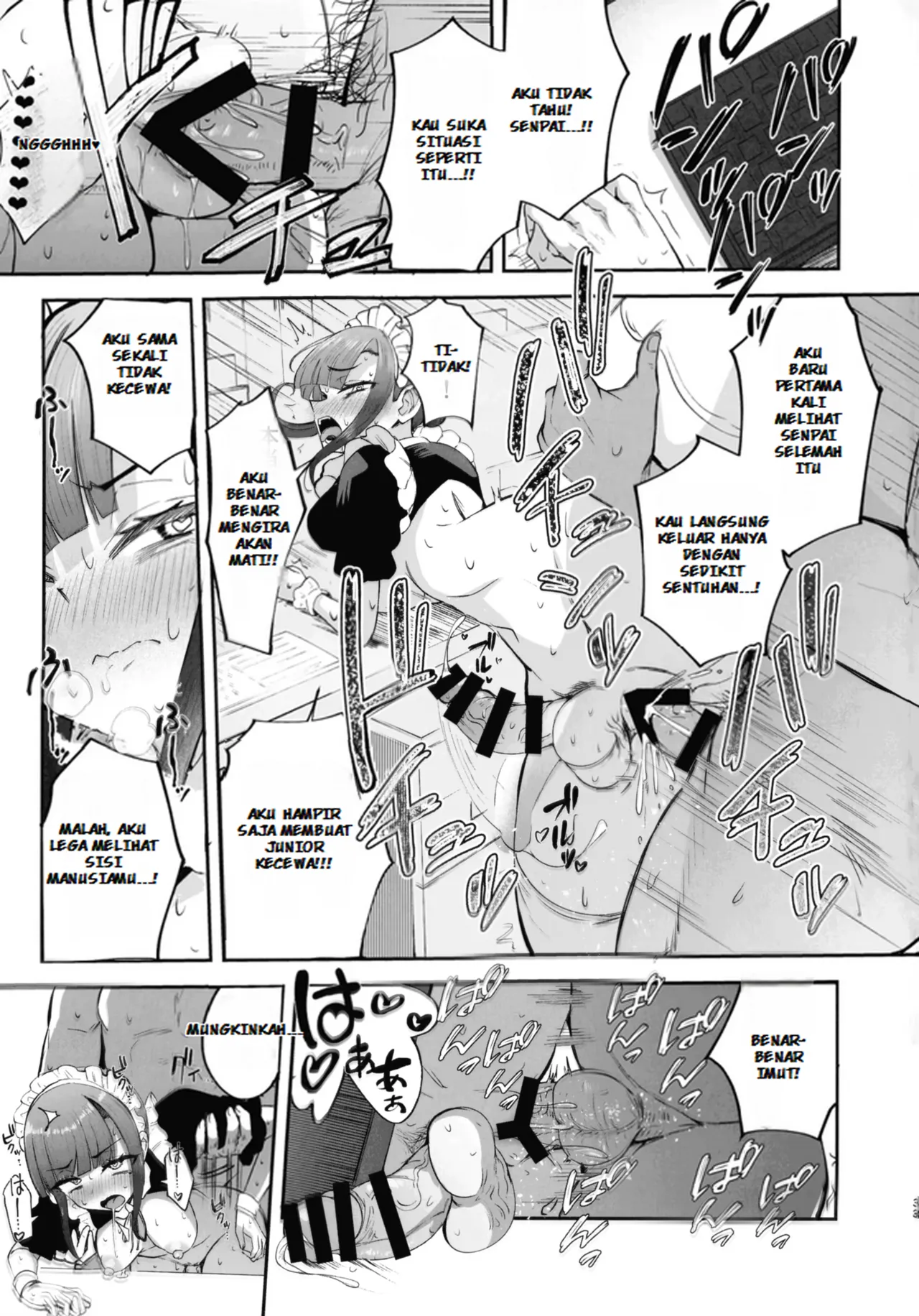 Cinta Terlarang Di Kantor Dengan Saori Senpai Si Futanari OL imagen número 32