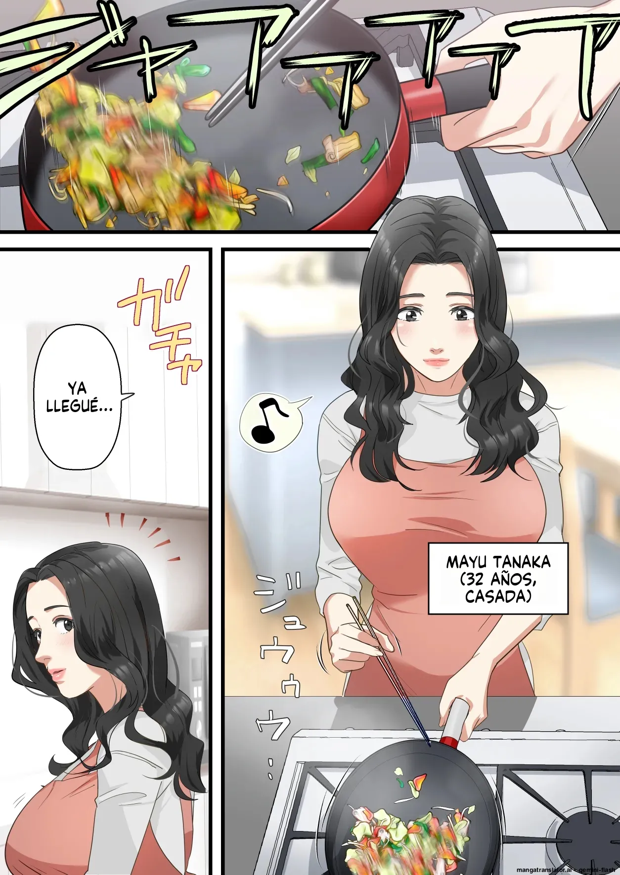 Kokoro Yasashii Hitozuma ga Otto no Joushi ni Nakadashi o Kongan Suru made (Spanish) MTL 图片编号 2