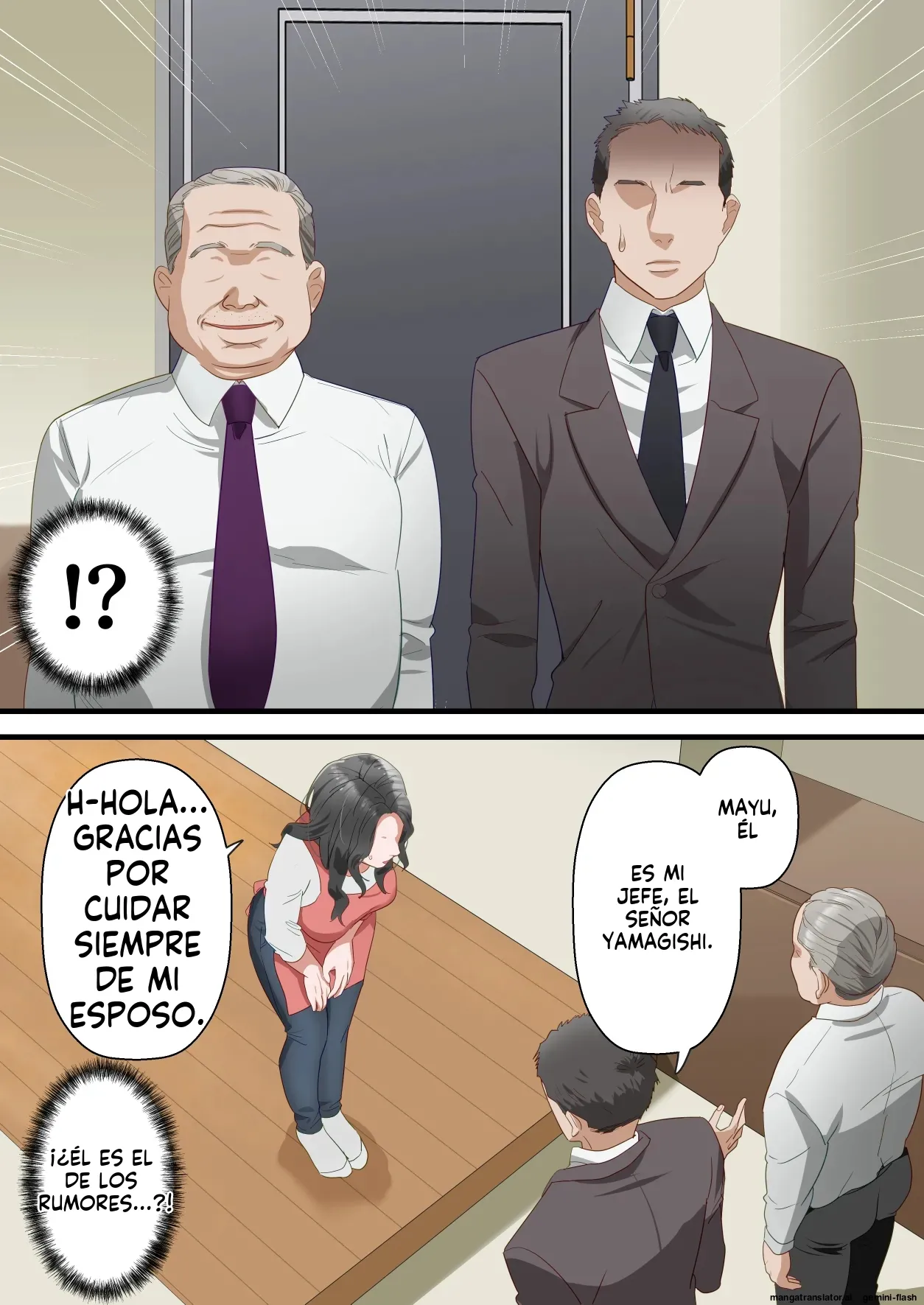 Kokoro Yasashii Hitozuma ga Otto no Joushi ni Nakadashi o Kongan Suru made (Spanish) MTL 图片编号 8