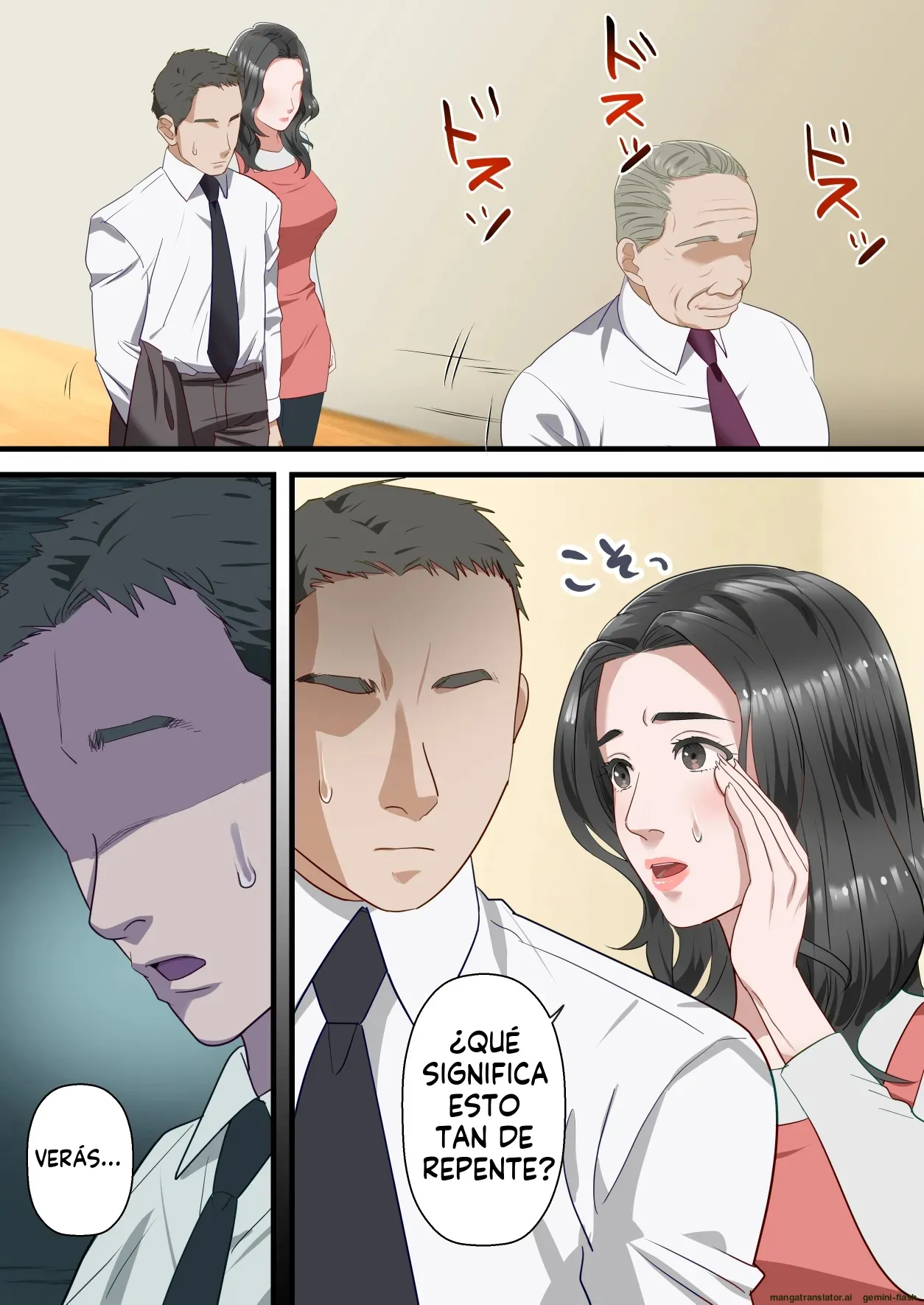 Kokoro Yasashii Hitozuma ga Otto no Joushi ni Nakadashi o Kongan Suru made (Spanish) MTL 图片编号 10