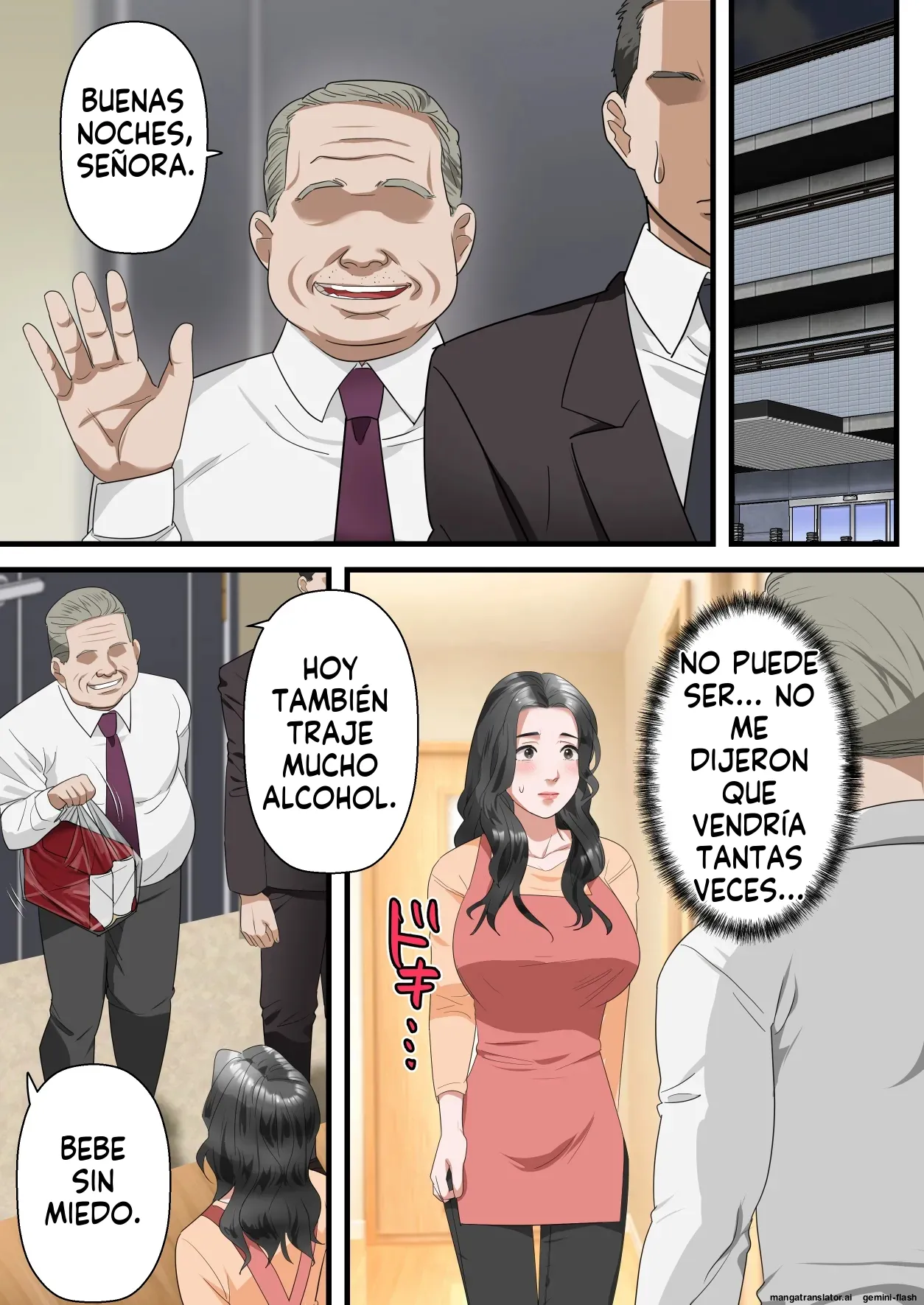 Kokoro Yasashii Hitozuma ga Otto no Joushi ni Nakadashi o Kongan Suru made (Spanish) MTL 图片编号 30