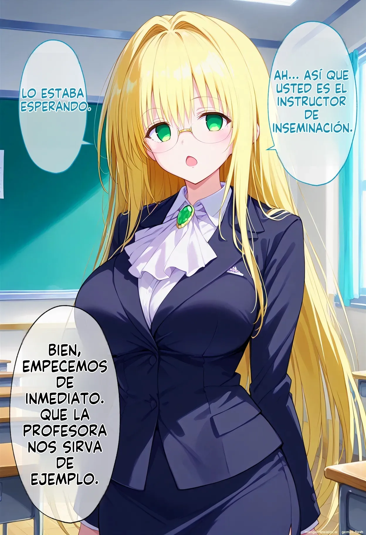 Aya Minami Gakuen No Ichigun Joshi Ga cui Ojisan Ni Zenin Netora Re yun Masa Reru Hanashi - ぶるーと (Spanish) MTL [AI Generated] 7eme image