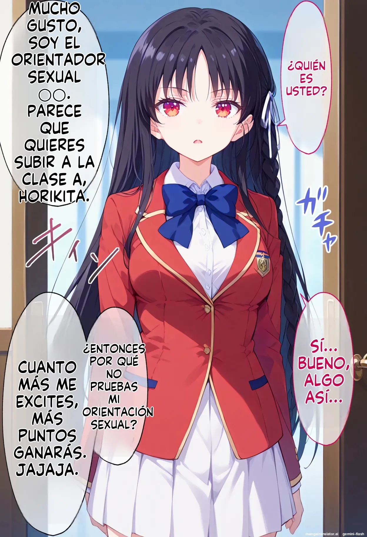 Jitsuryoku Shijou Shugi no Gakuen no Itigun Zyosi ga Saimin Ozisan ni Zenin Netorare hara Masareru Hanasi - Brute (Spanish) MTL [AI Generated] 27eme image