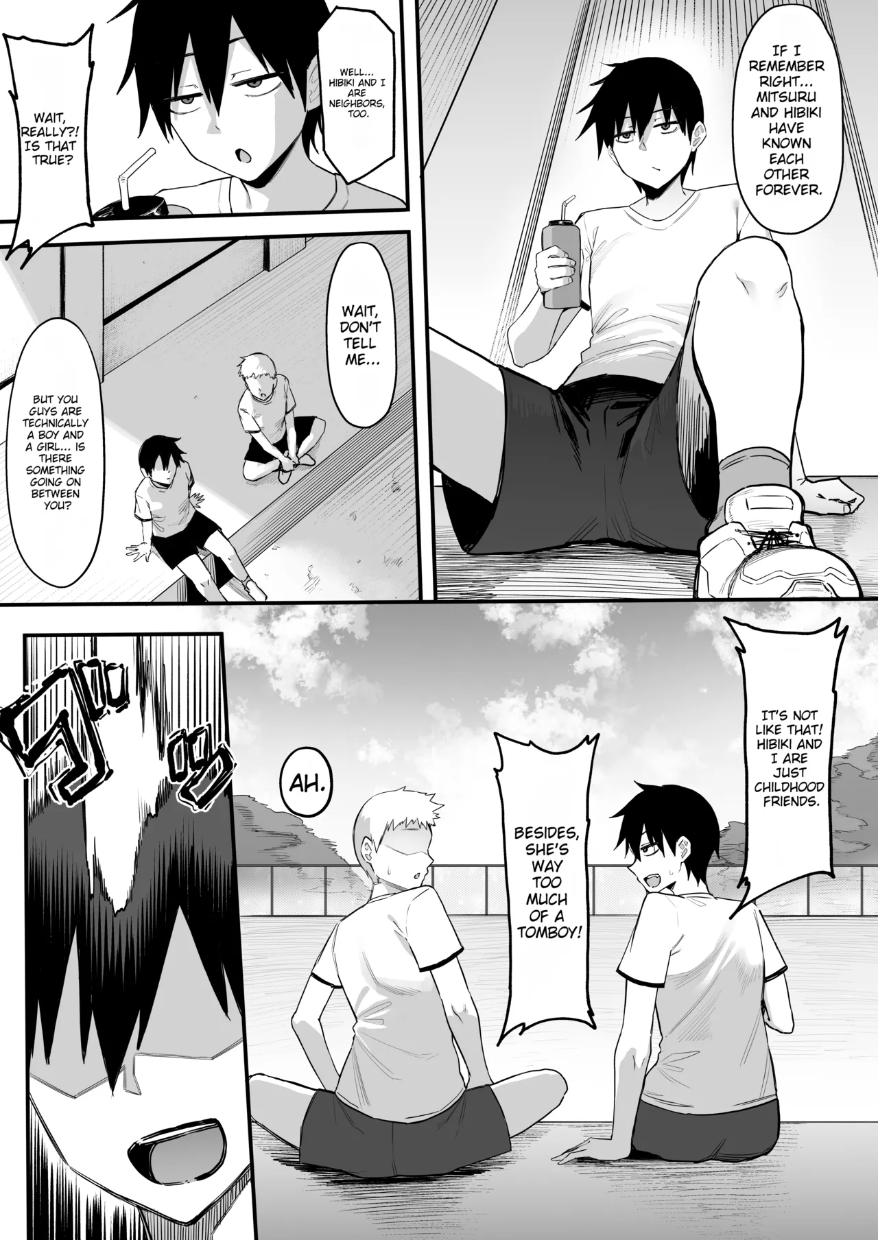 [Nazunasoft (Katsura Harufumi)]The Secret Activity of My Boyish Childhood Friend from the Track Team[English][MTL] numero di immagine  4