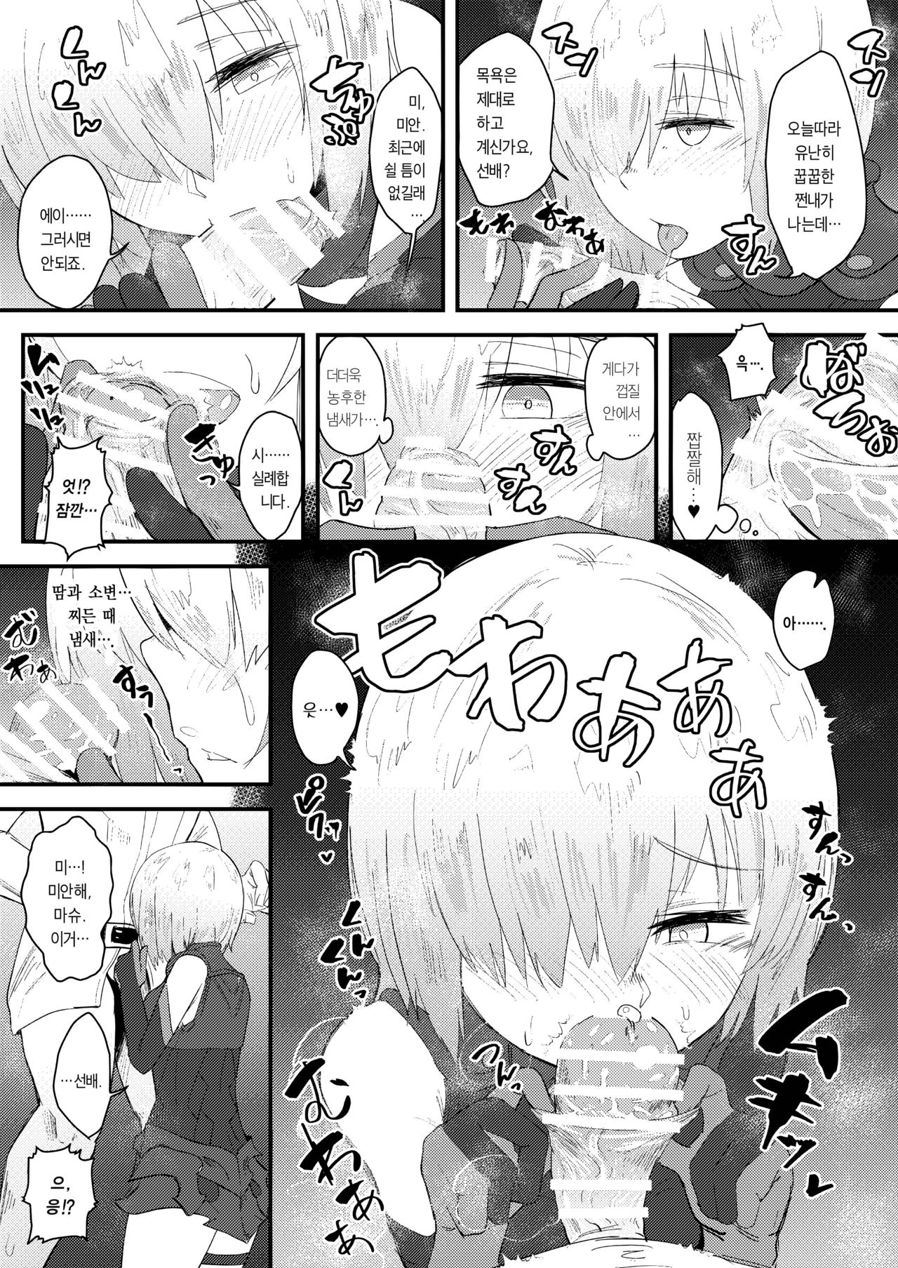 [Anon's Flood Myth (Anon 2-okunen)] MASH BON (Fate/Grand Order) [Korean] [Digital] изображение № 8