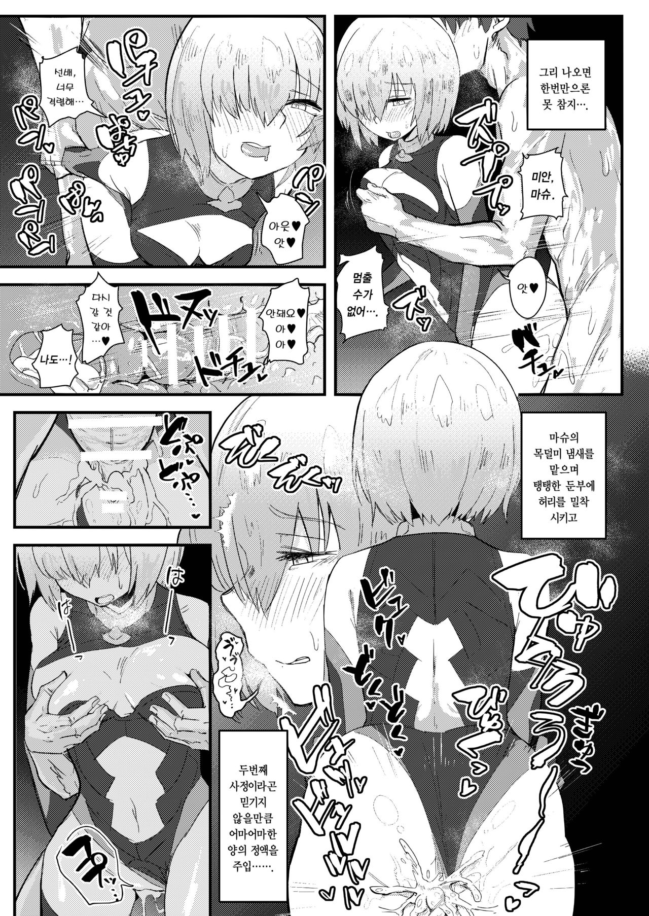 [Anon's Flood Myth (Anon 2-okunen)] MASH BON (Fate/Grand Order) [Korean] [Digital] изображение № 18