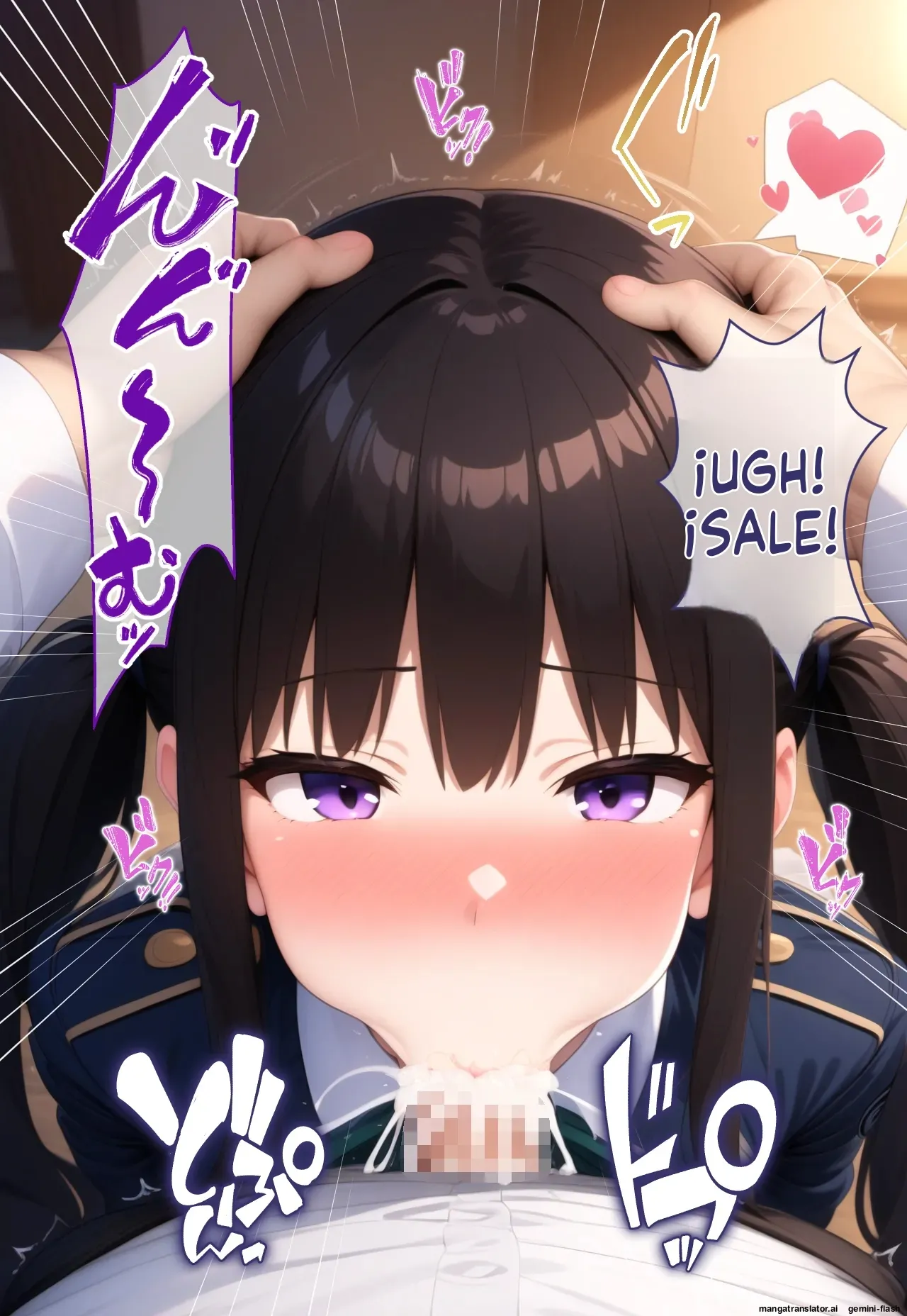 Saimin Oji-san  ga Kissa Lycolyco wo Noxtu to xtu te Chisato to Takina wo Hara Maeru Hanasi - Brute (Spanish) MTL [AI Generated] Bildnummer 60