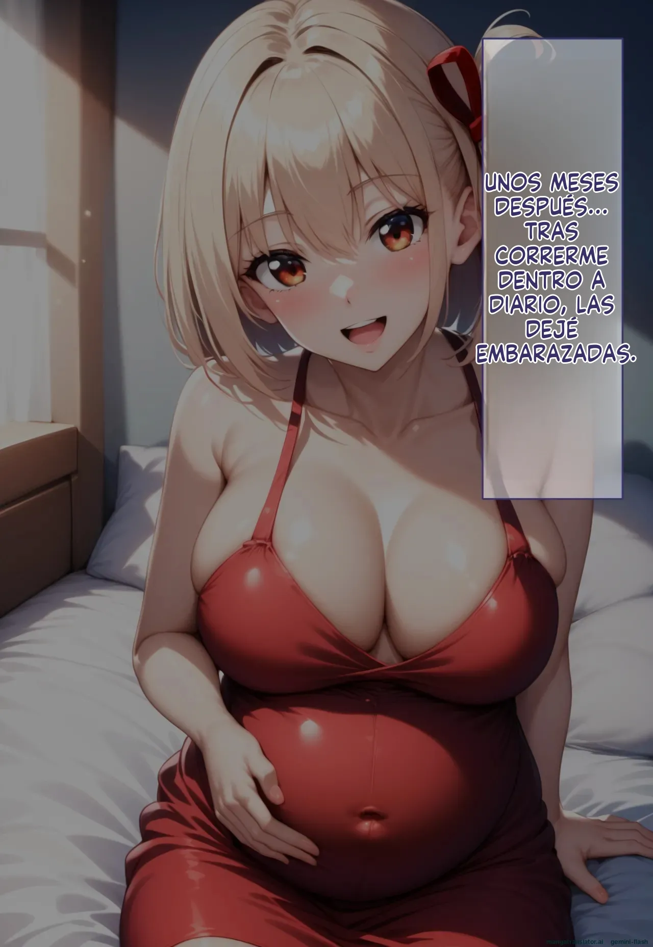 Saimin Oji-san  ga Kissa Lycolyco wo Noxtu to xtu te Chisato to Takina wo Hara Maeru Hanasi - Brute (Spanish) MTL [AI Generated] Bildnummer 97