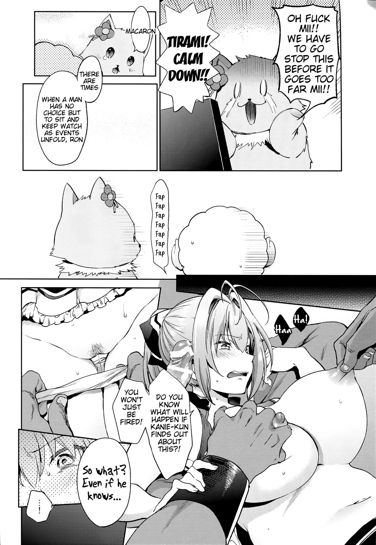 (C87) [Pannacotta (Shono Kotaro)] Ama Kan (Amagi Brilliant Park) [English] [Tigoris Translates] [Colorized] image number 22