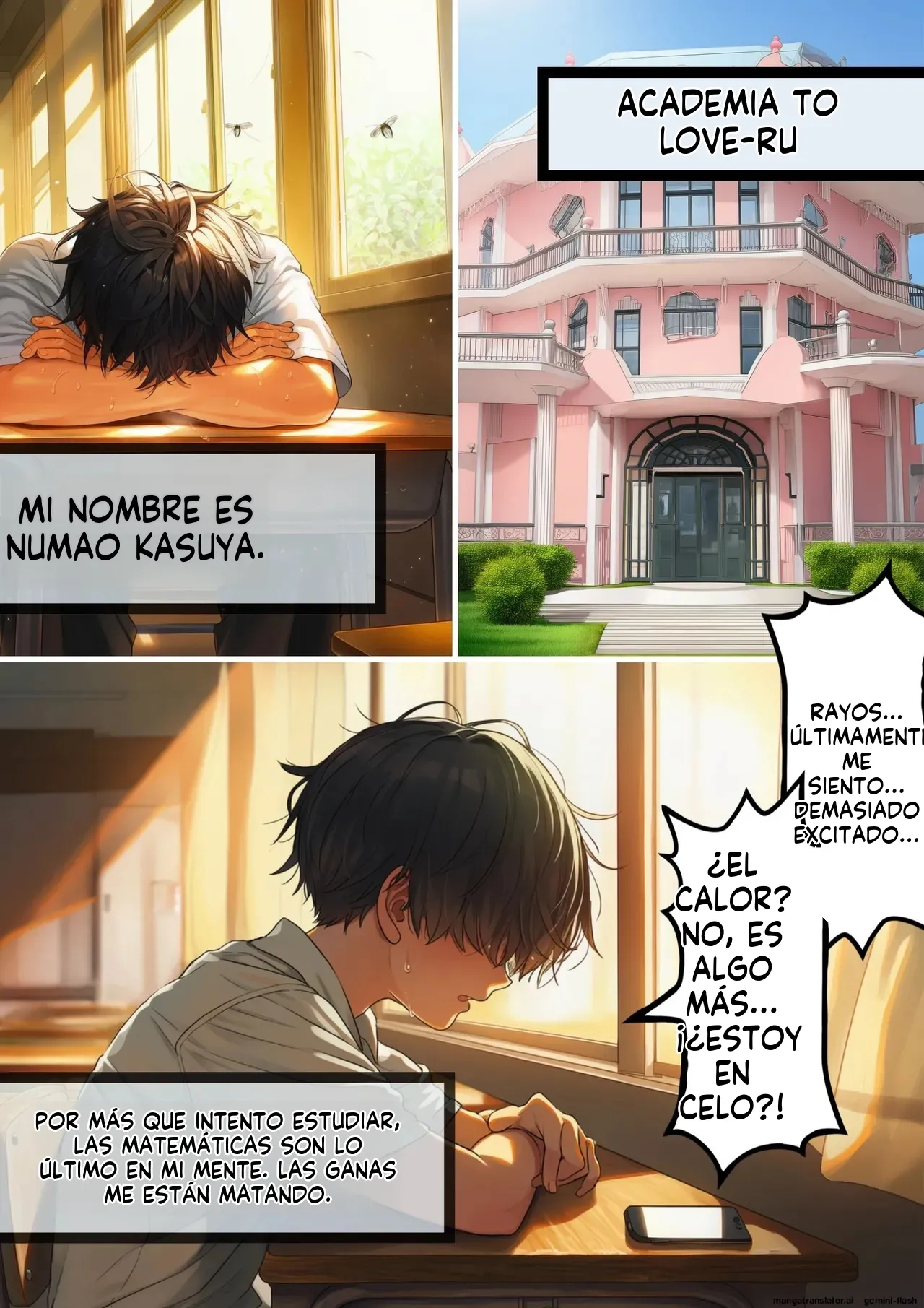 Tora buru gakuen deriheru - わんたんめん (Spanish) MTL Bildnummer 2