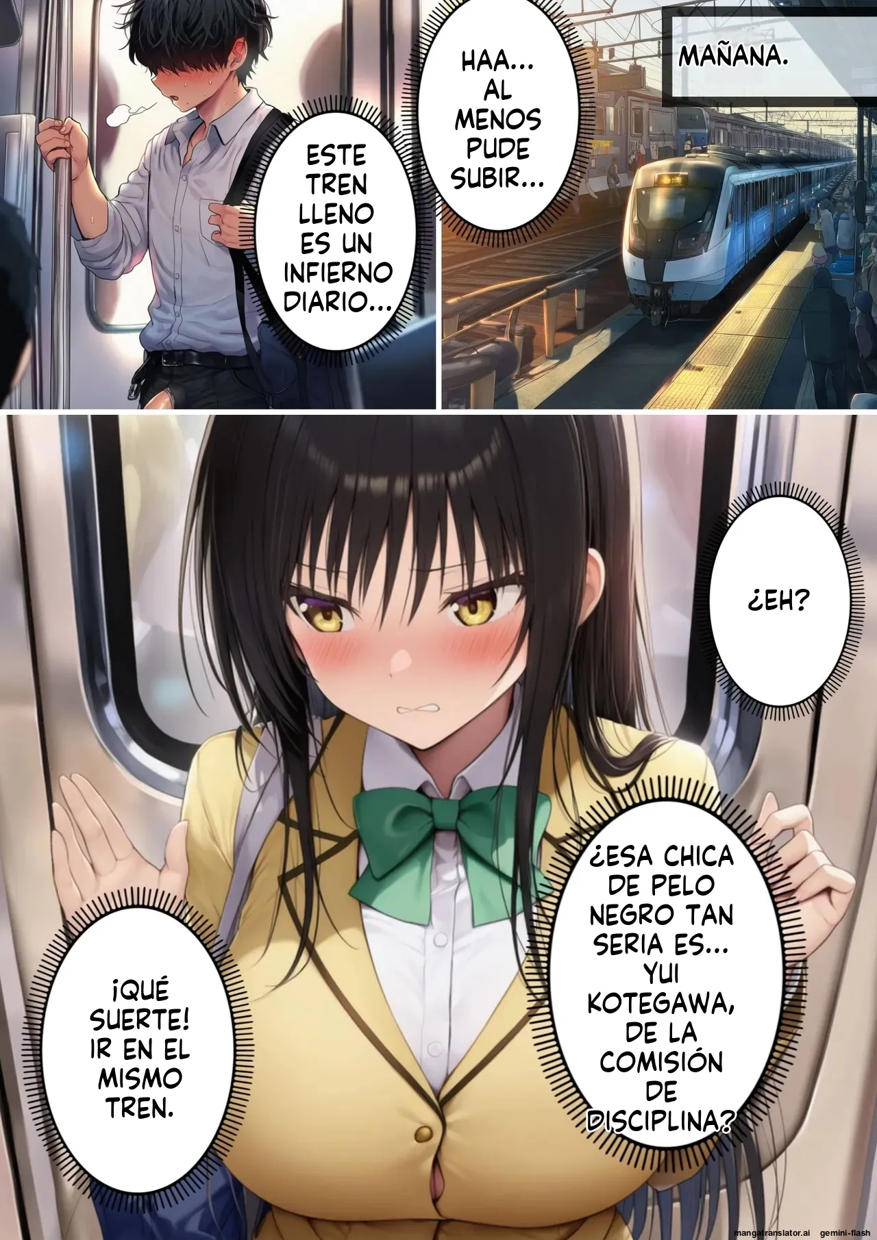 Tora buru gakuen deriheru - わんたんめん (Spanish) MTL Bildnummer 67