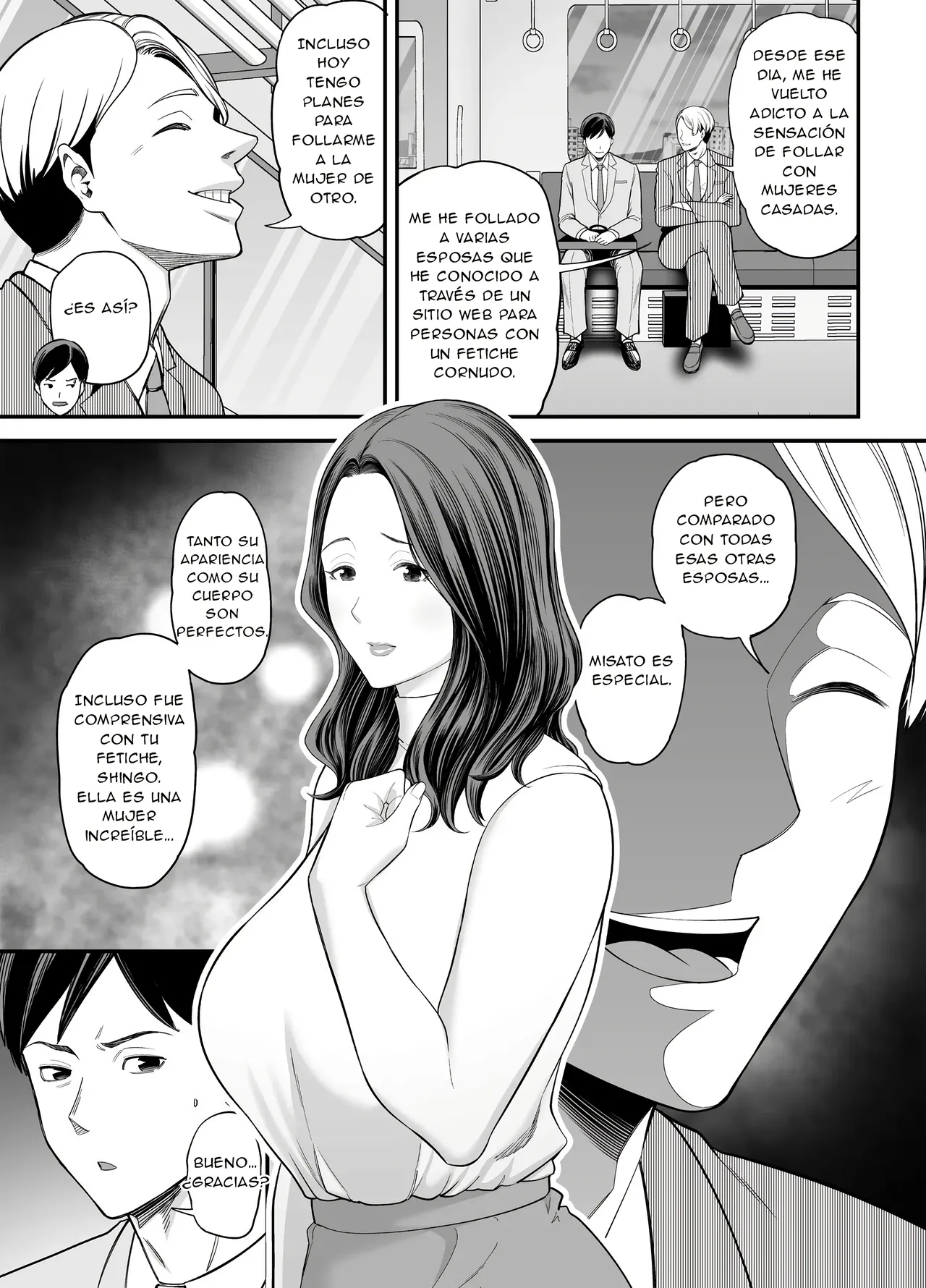 [Ura Meshiya (Maccha Neji)] Seisozuma Netorase... 2｜Esposo Cornudo... 2 [Spanish] [New Scan Doujin] 图片编号 6
