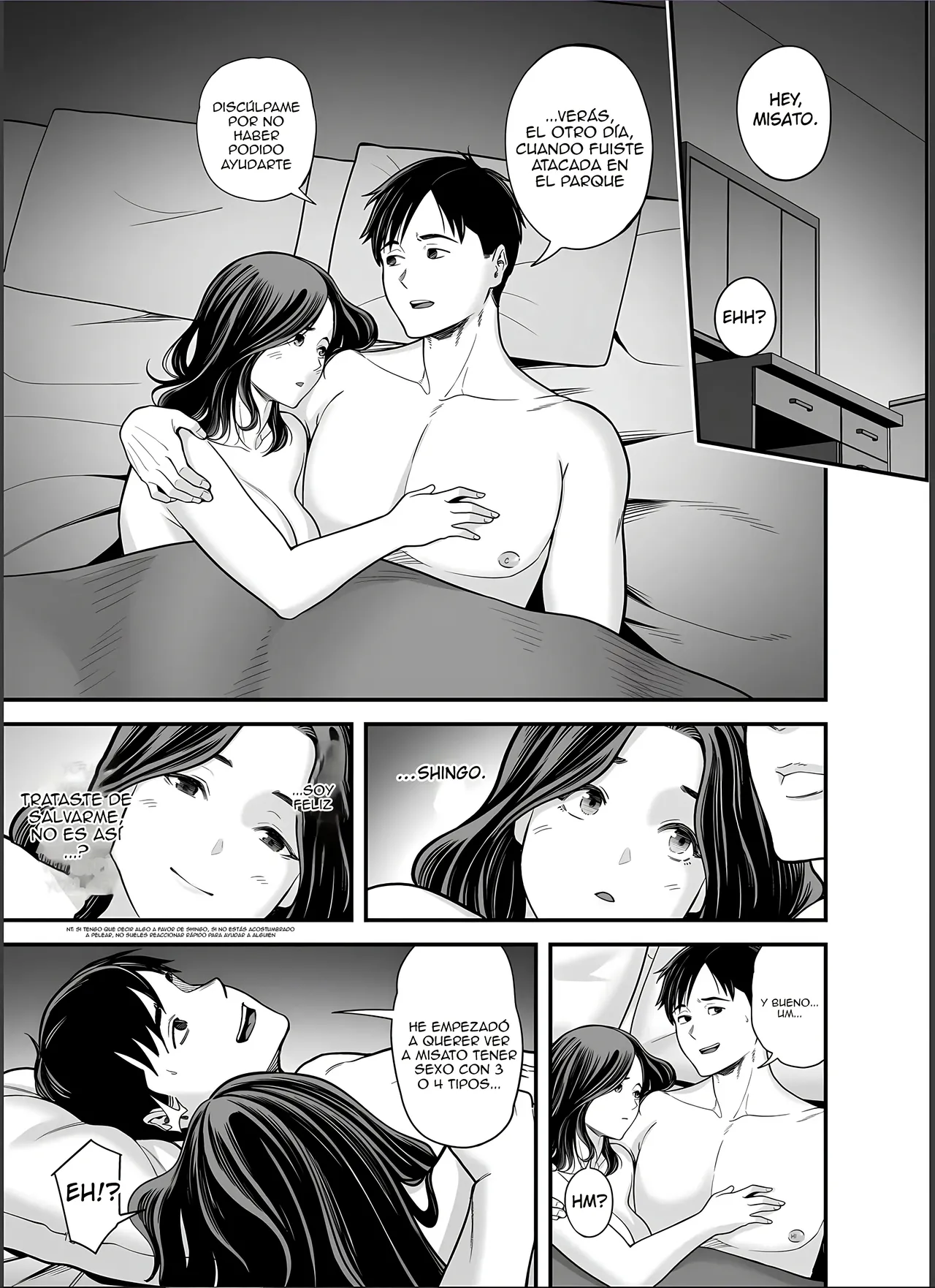 [Ura Meshiya (Maccha Neji)] Seisozuma Netorase... 4｜Esposo Cornudo... 4 [Spanish] [Anything] Bildnummer 6