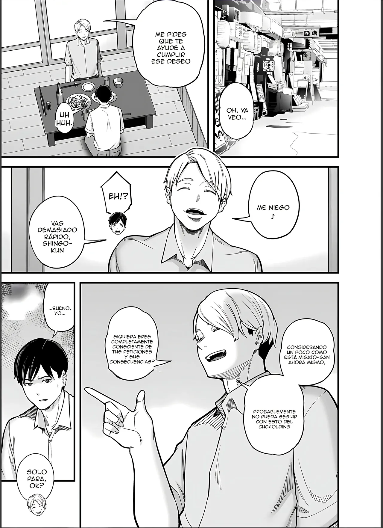 [Ura Meshiya (Maccha Neji)] Seisozuma Netorase... 4｜Esposo Cornudo... 4 [Spanish] [Anything] Bildnummer 8