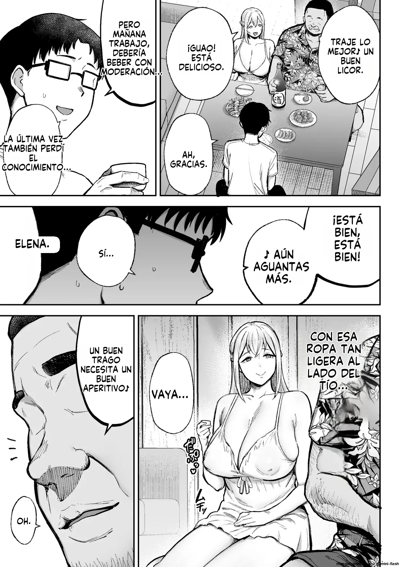 Netorareta Bakunyuu Blonde Zuma Elena 3 (Spanish) MTL изображение № 14