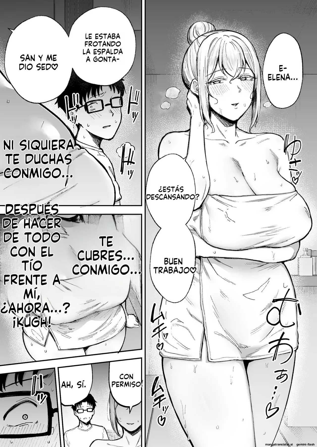 Netorareta Bakunyuu Blonde Zuma Elena 3 (Spanish) MTL изображение № 36