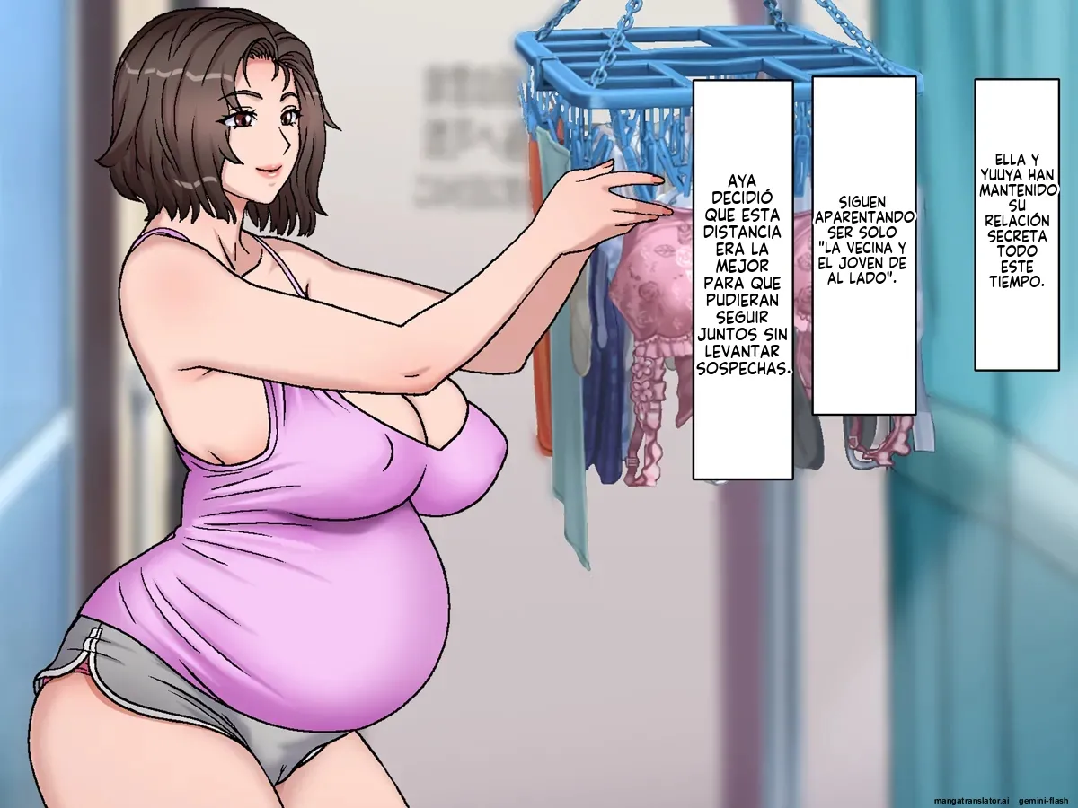 Tonari no Onee-san no Amai Lingerie Kouhen (Spanish) MTL 61eme image