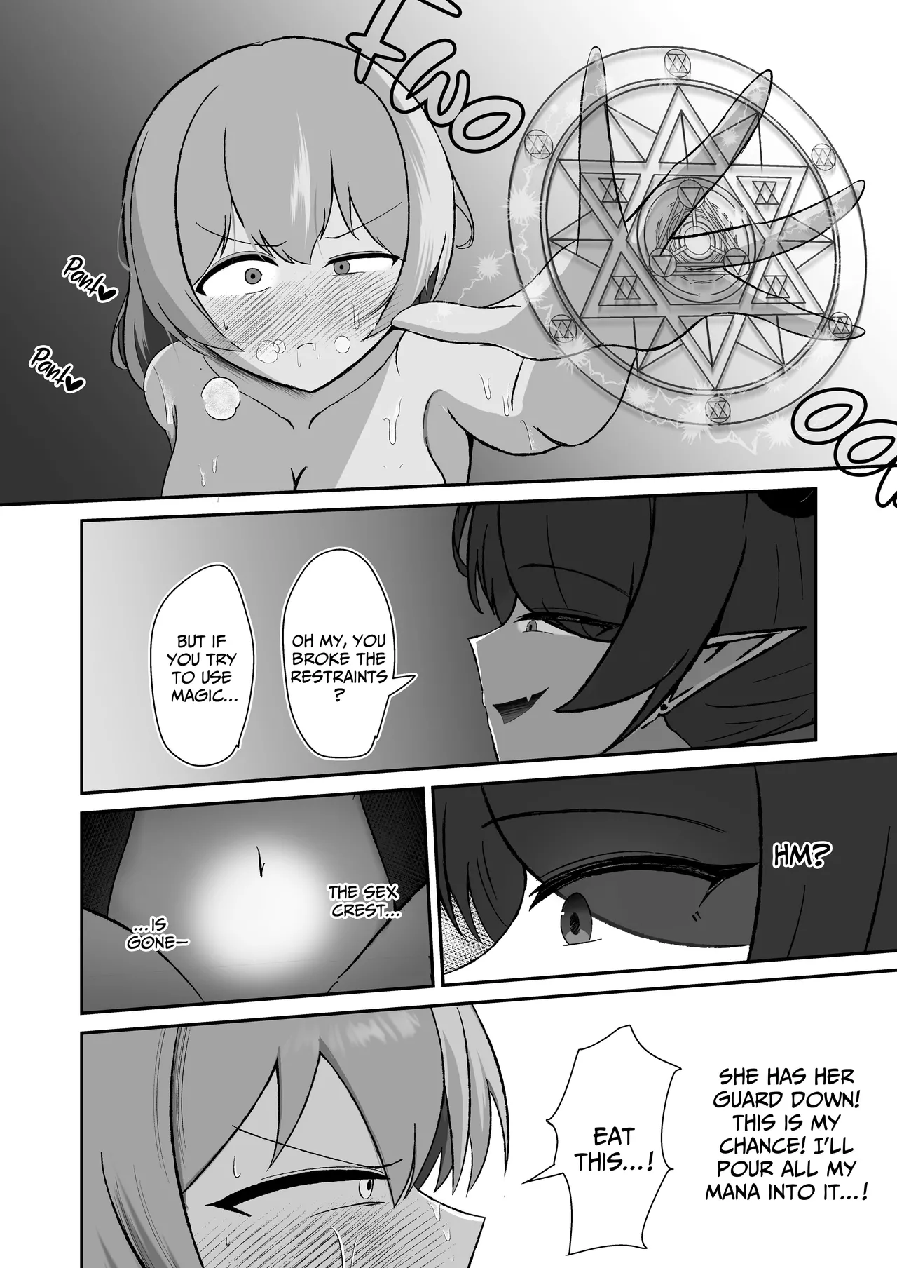 [Lilium (Aiga)] Mahoutsukai wa Inma ni Inkaku kara Maryoku Kyuushuu Sareru | Witch Gets Mana Drained Through Her Clit By A Succubus [Digital] [English] [IXIA WORKS] imagen número 13